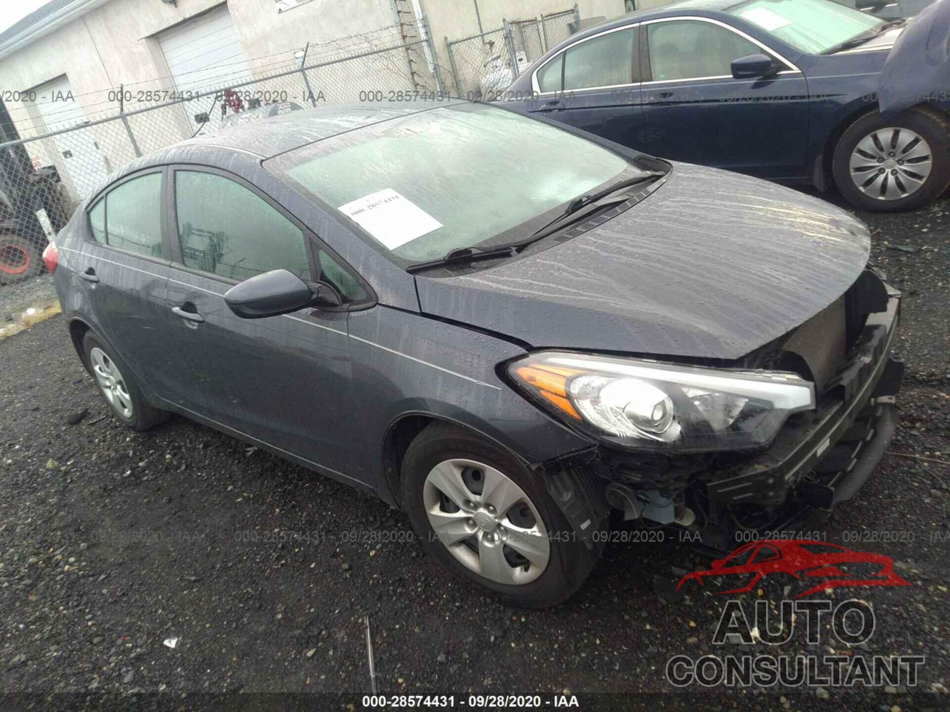 KIA FORTE 2016 - KNAFK4A63G5613982