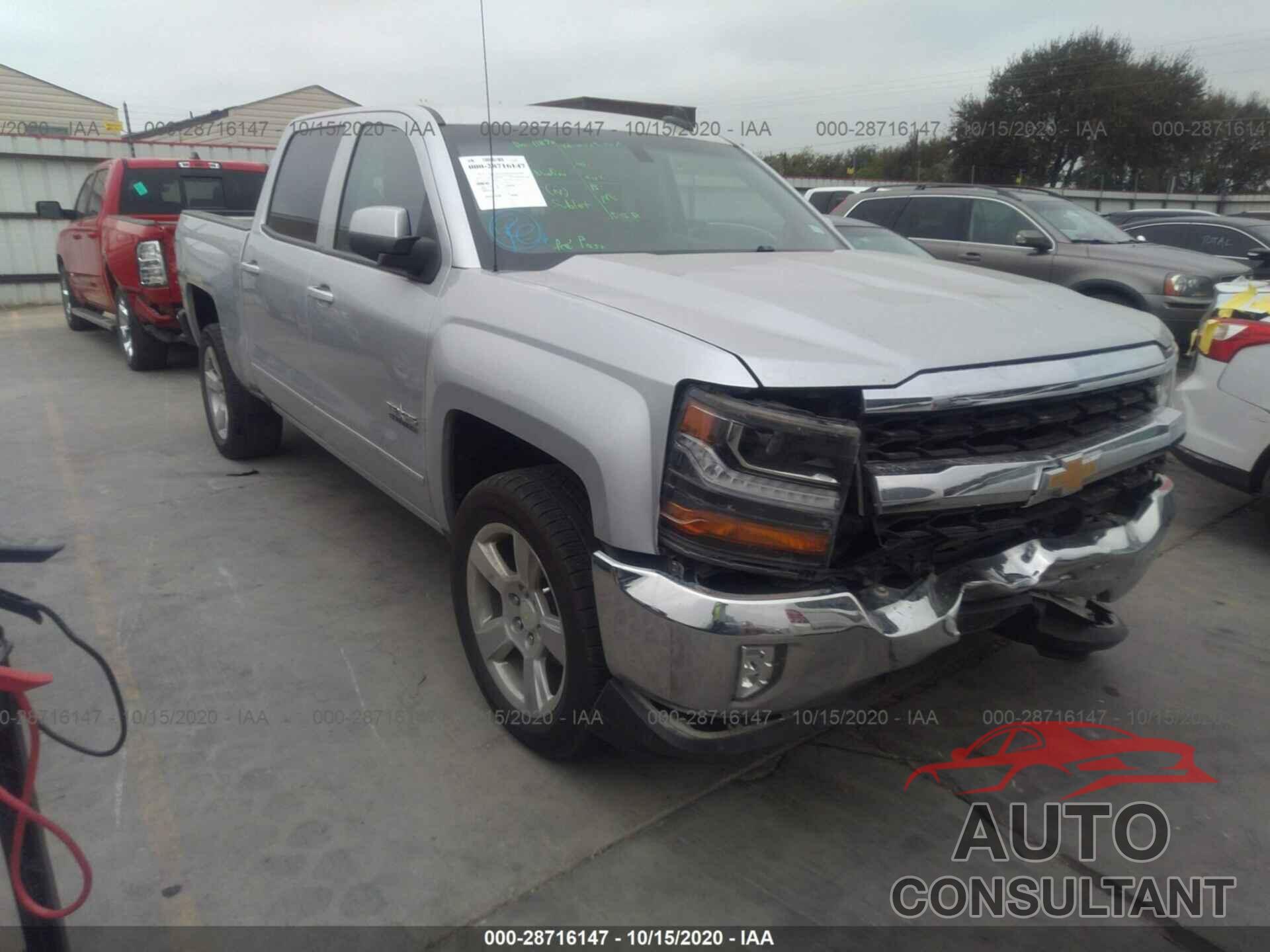 CHEVROLET SILVERADO 1500 2016 - 3GCPCRECXGG385876