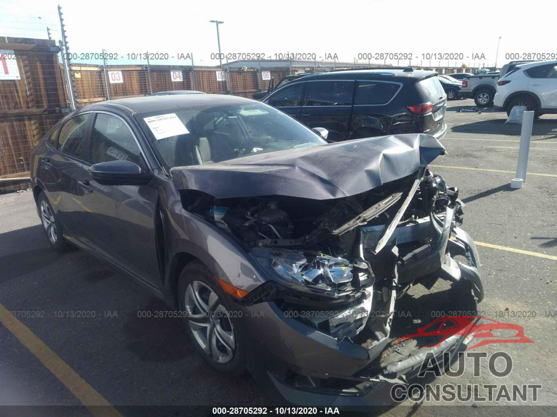 HONDA CIVIC SEDAN 2017 - 19XFC2F57HE069450