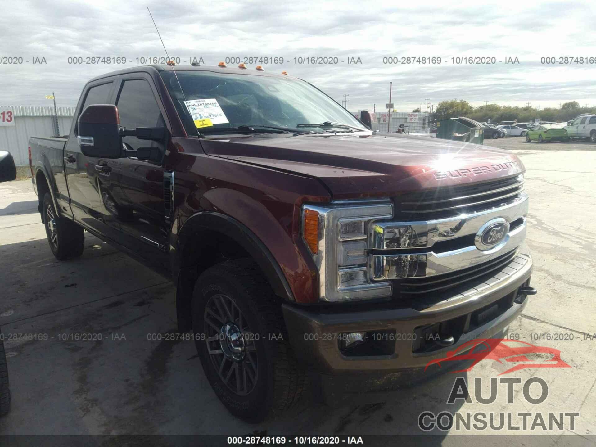 FORD SUPER DUTY F-250 SRW 2017 - 1FT7W2BT2HED90176