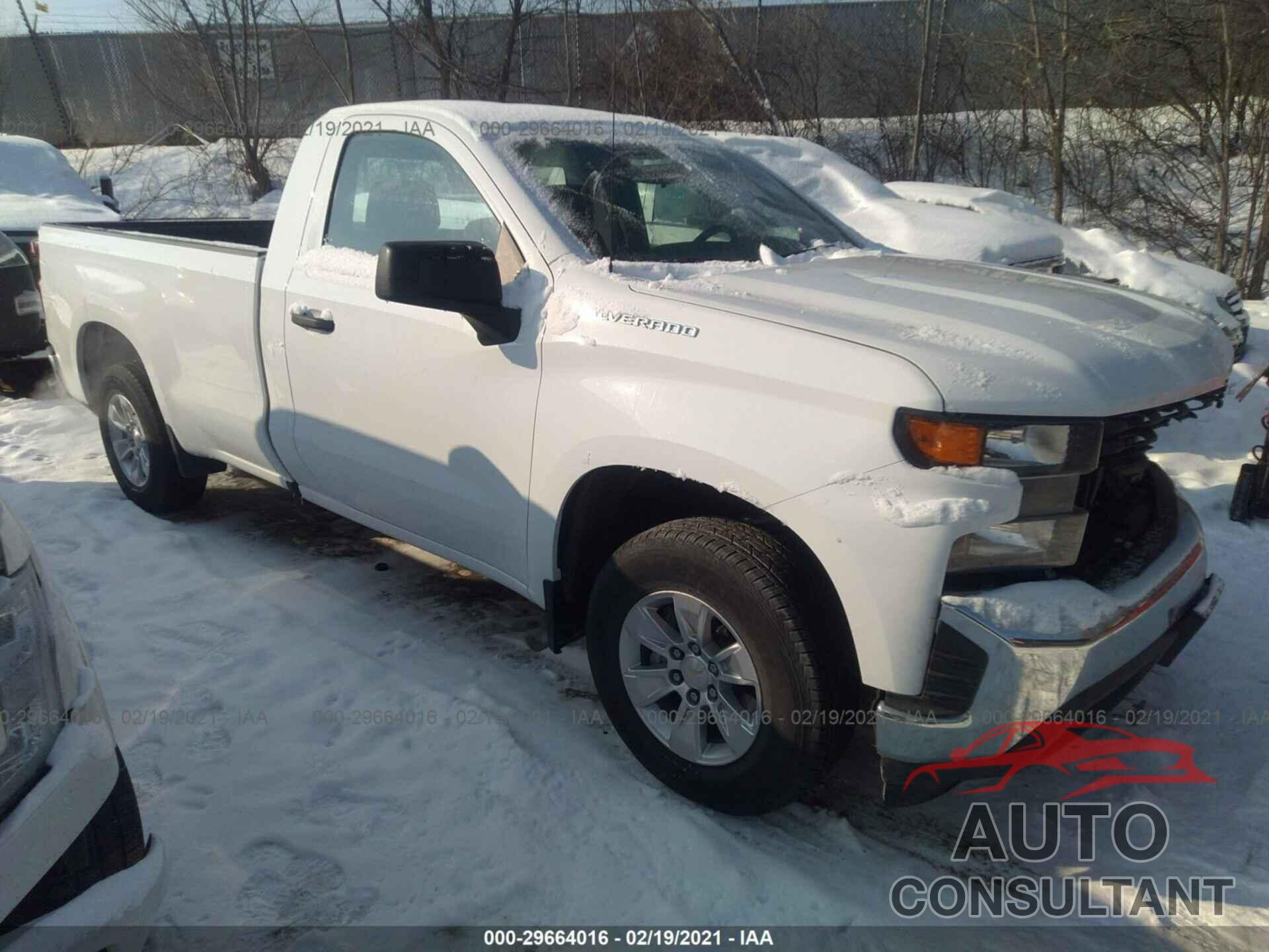 CHEVROLET SILVERADO 1500 2020 - 3GCNWAEF7LG305681