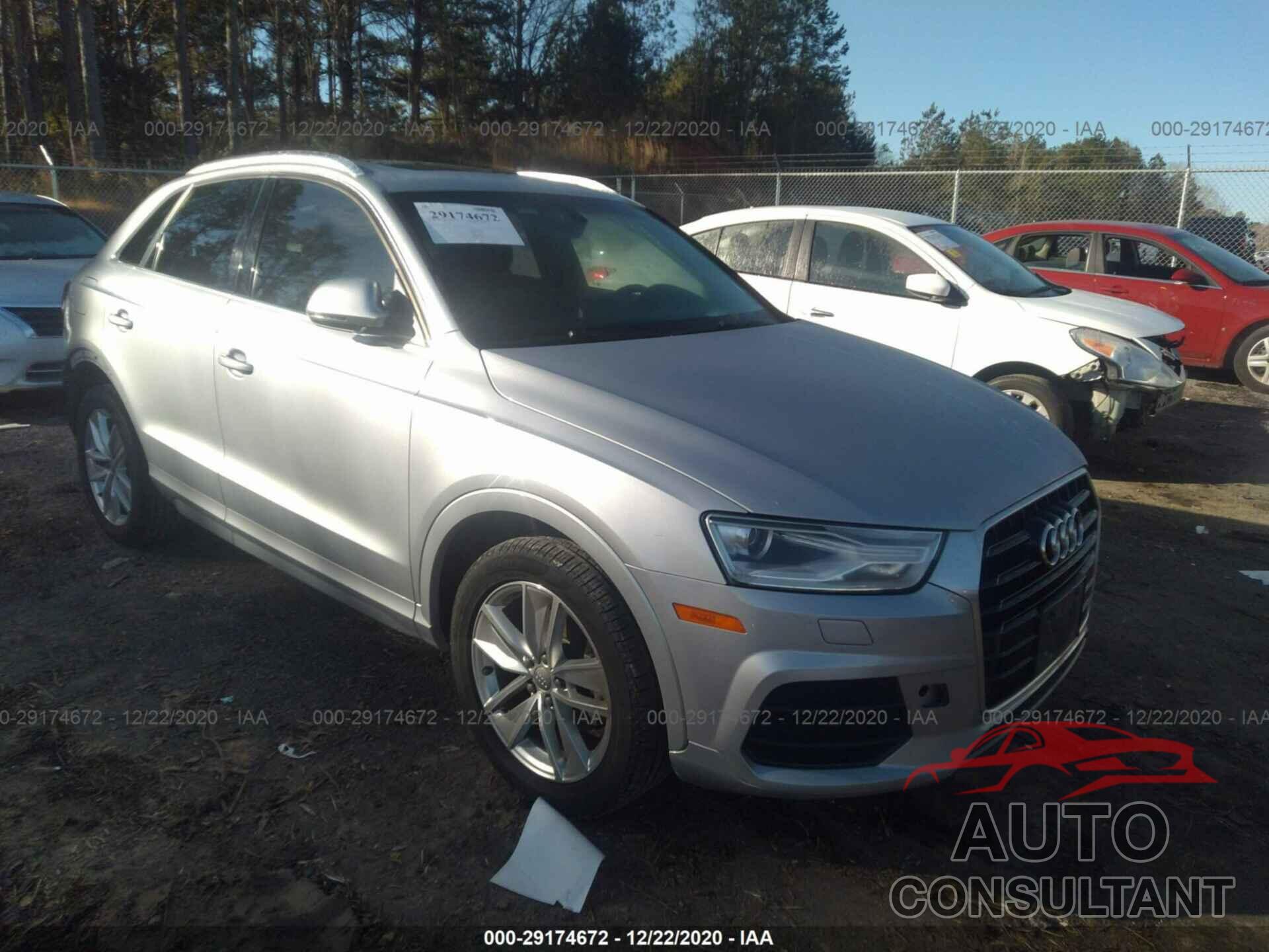 AUDI Q3 2016 - WA1BFCFS7GR010252