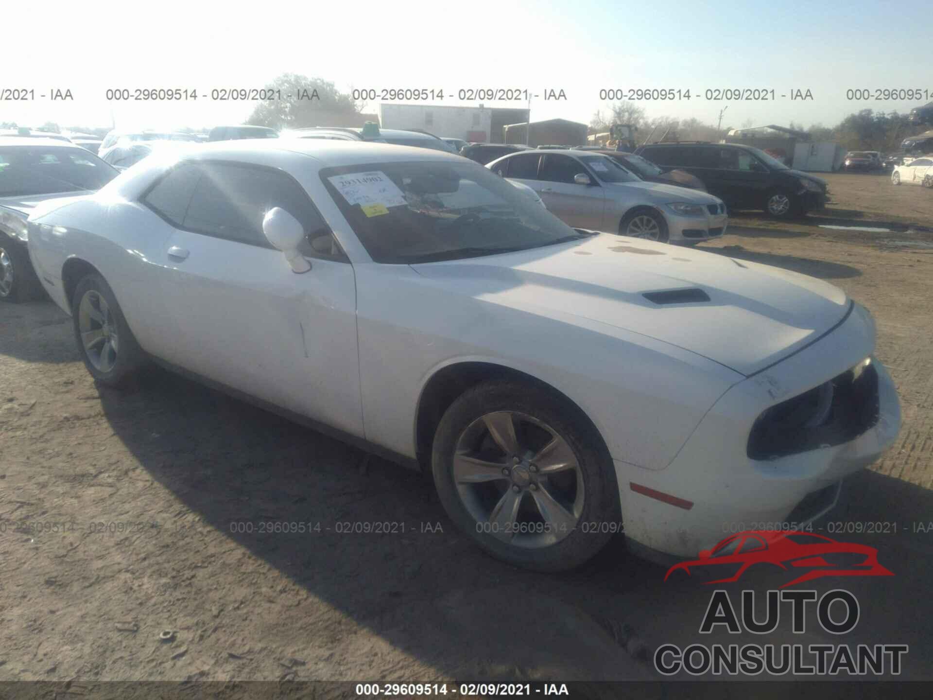 DODGE CHALLENGER 2016 - 2C3CDZAG2GH288650
