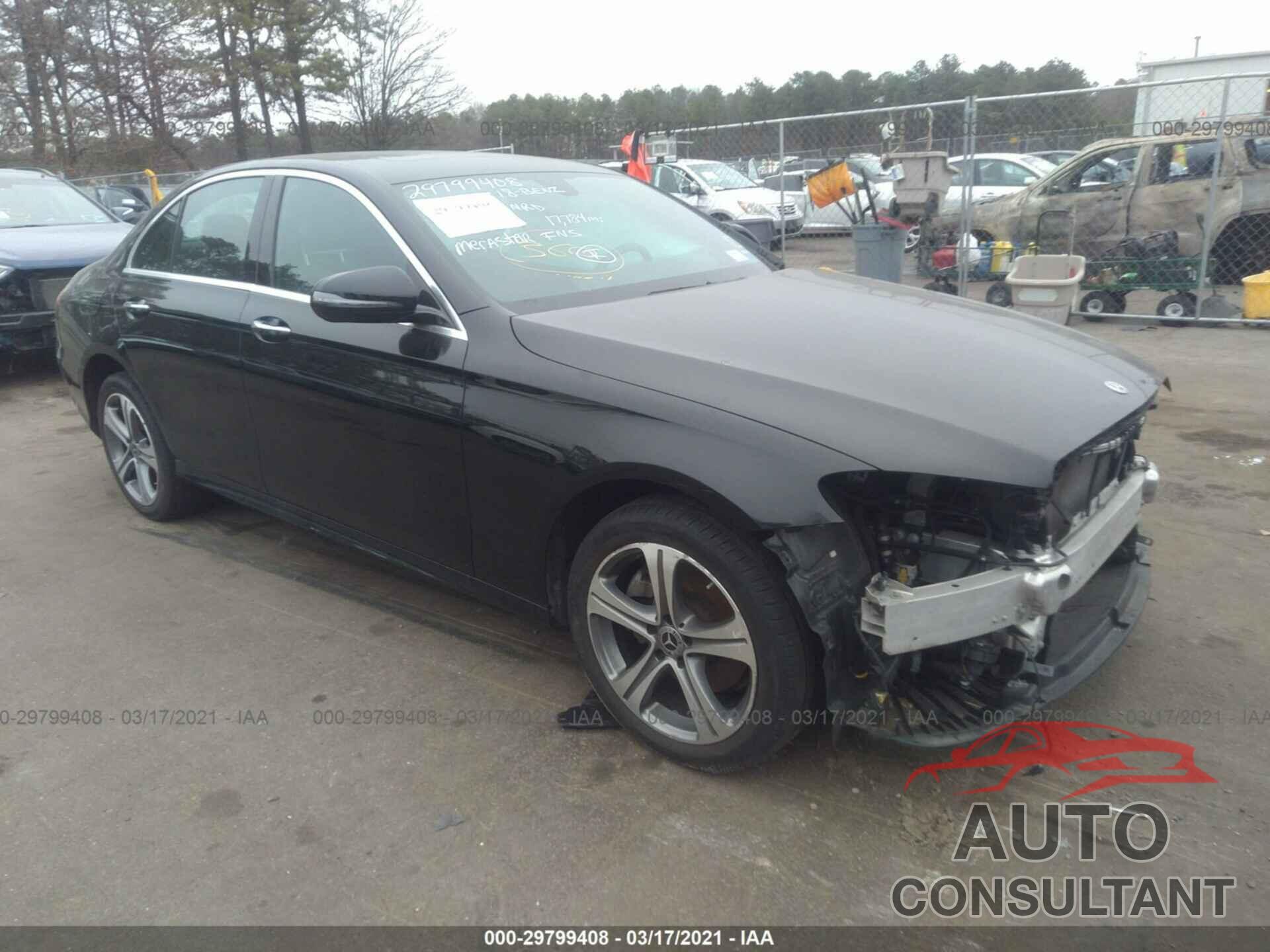 MERCEDES-BENZ E-CLASS 2018 - WDDZF4KB9JA362373