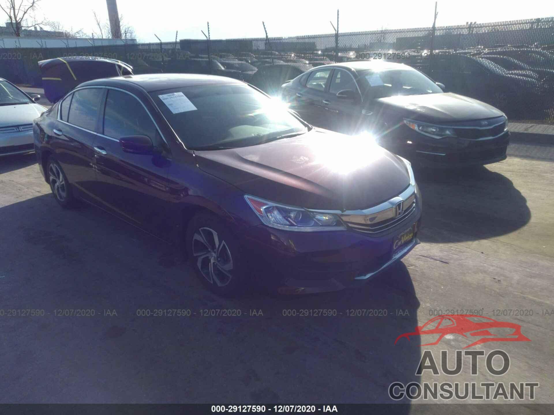 HONDA ACCORD SEDAN 2017 - 1HGCR2F38HA154916