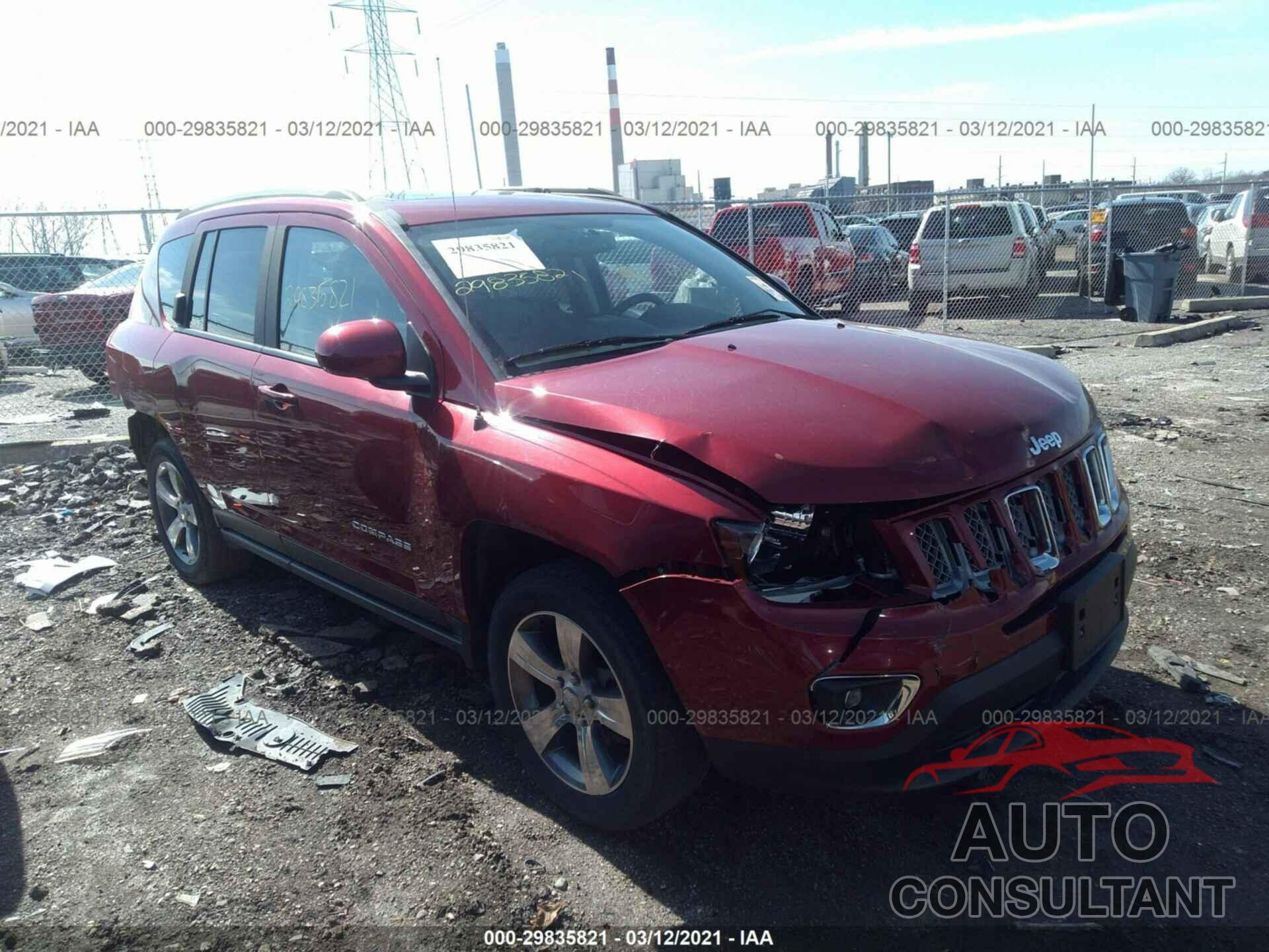 JEEP COMPASS 2016 - 1C4NJCEA2GD788465