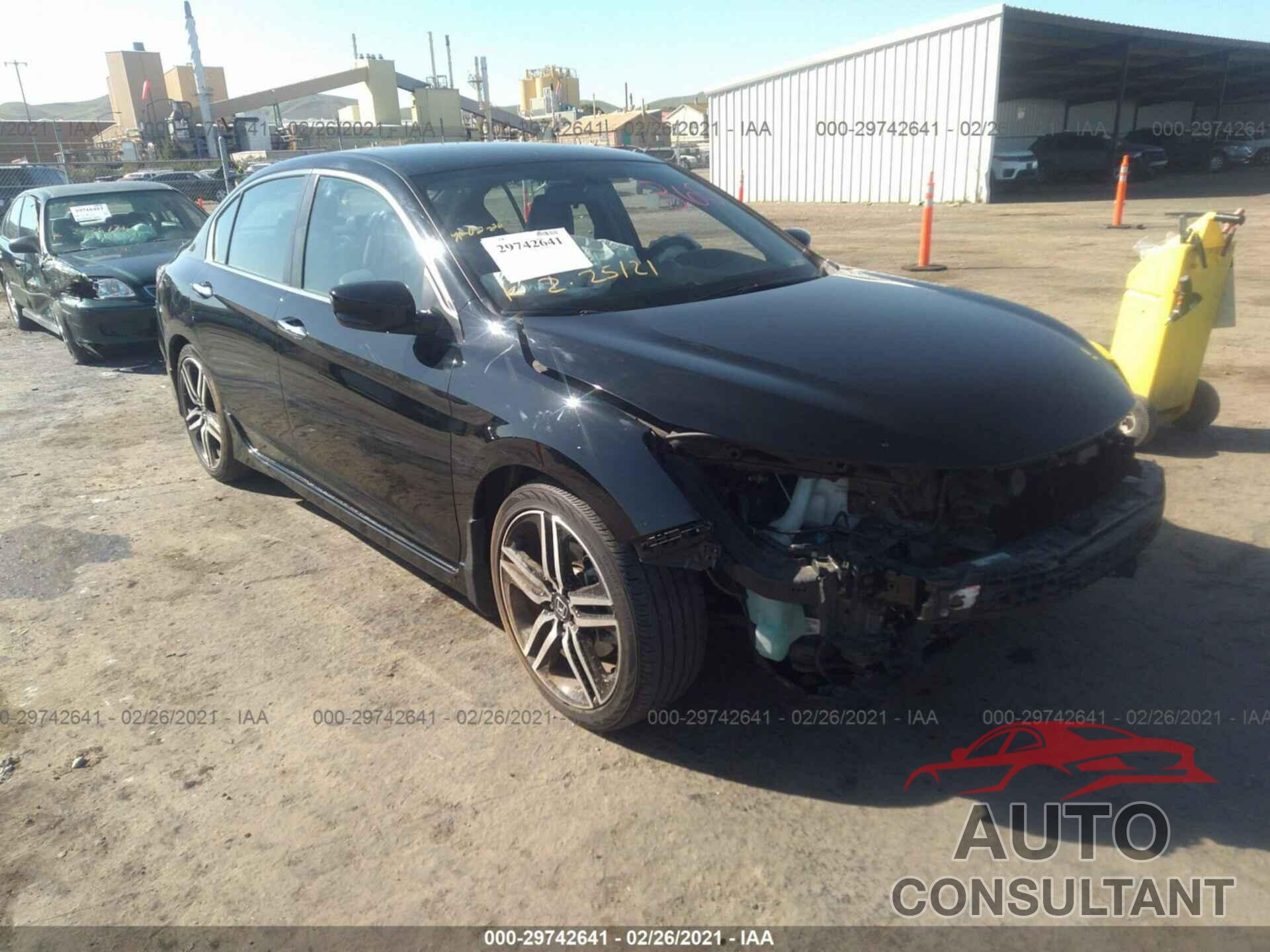 HONDA ACCORD SEDAN 2016 - 1HGCR2F57GA165132