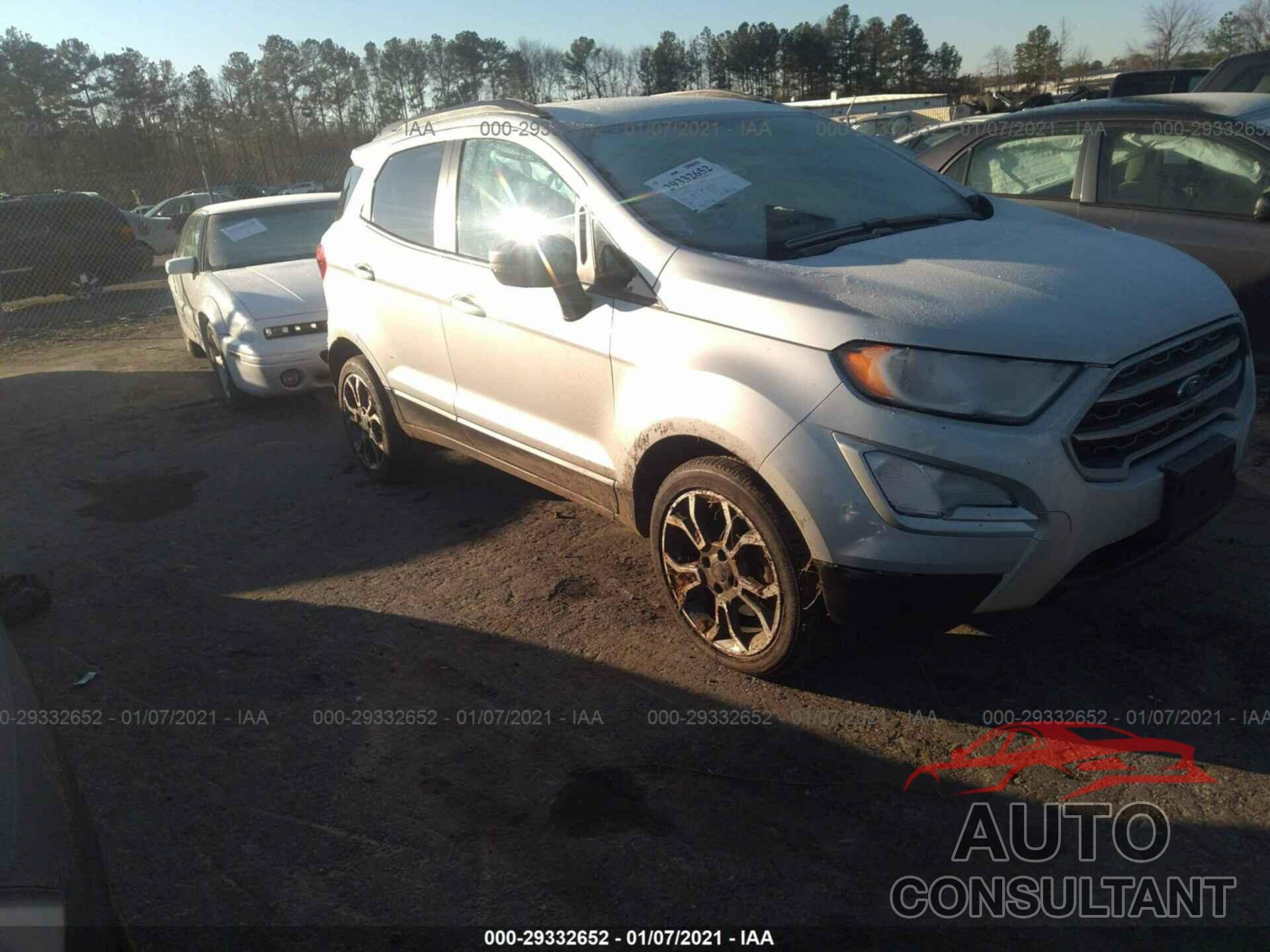 FORD ECOSPORT 2018 - MAJ3P1TE9JC217736