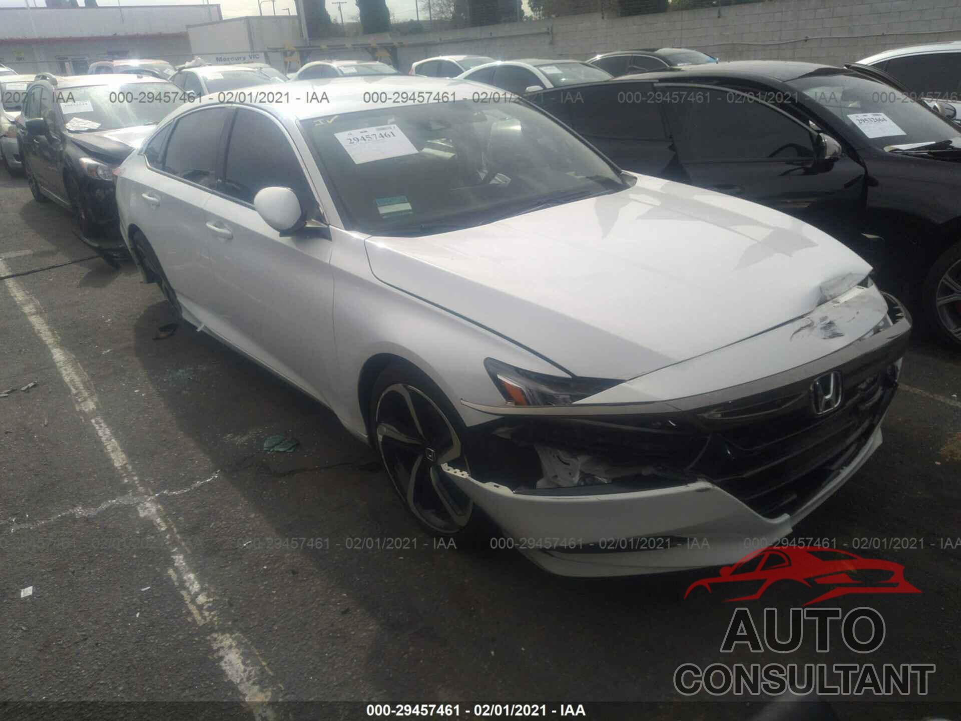 HONDA ACCORD SEDAN 2018 - 1HGCV1F39JA031105
