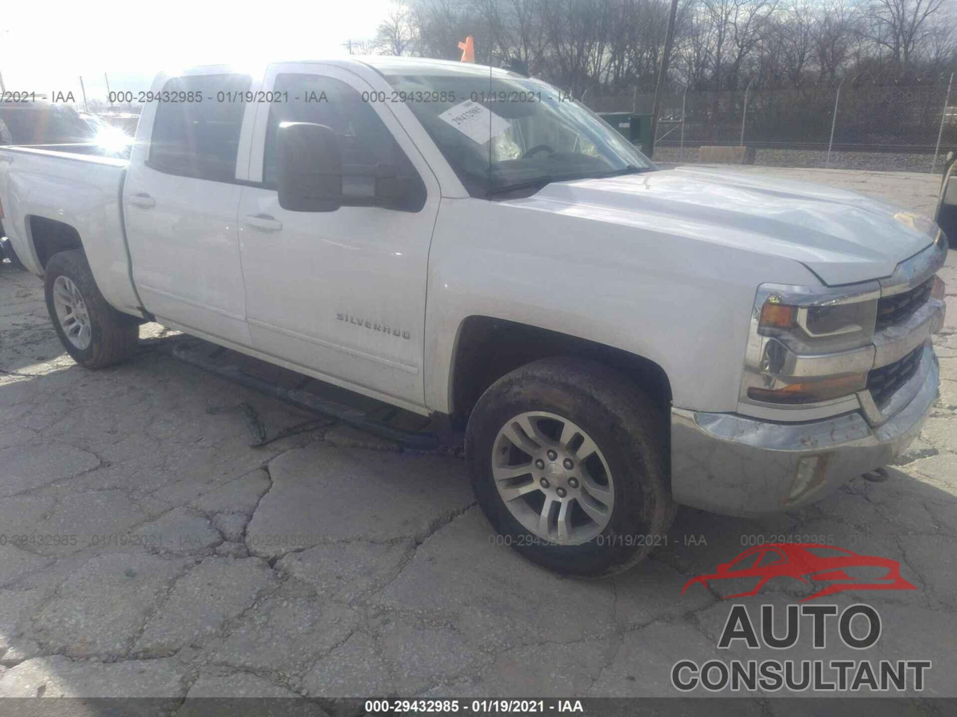 CHEVROLET SILVERADO 1500 2017 - 3GCUKREC3HG350815