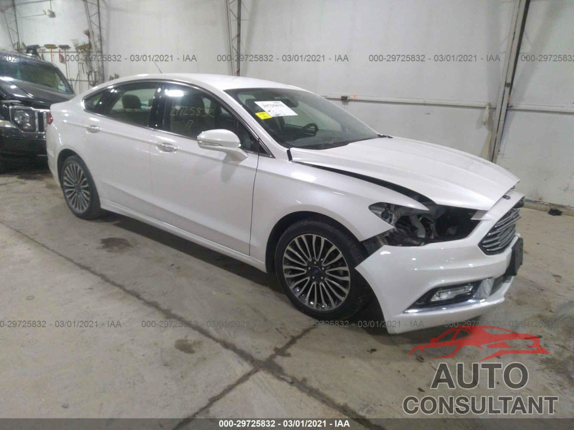 FORD FUSION 2017 - 3FA6P0T97HR401210