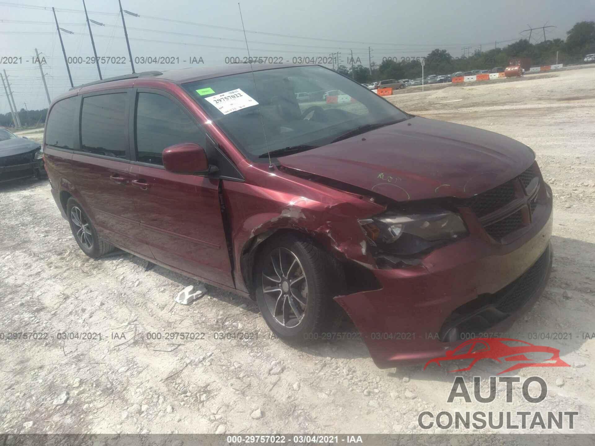 DODGE GRAND CARAVAN 2017 - 2C4RDGEG0HR766631