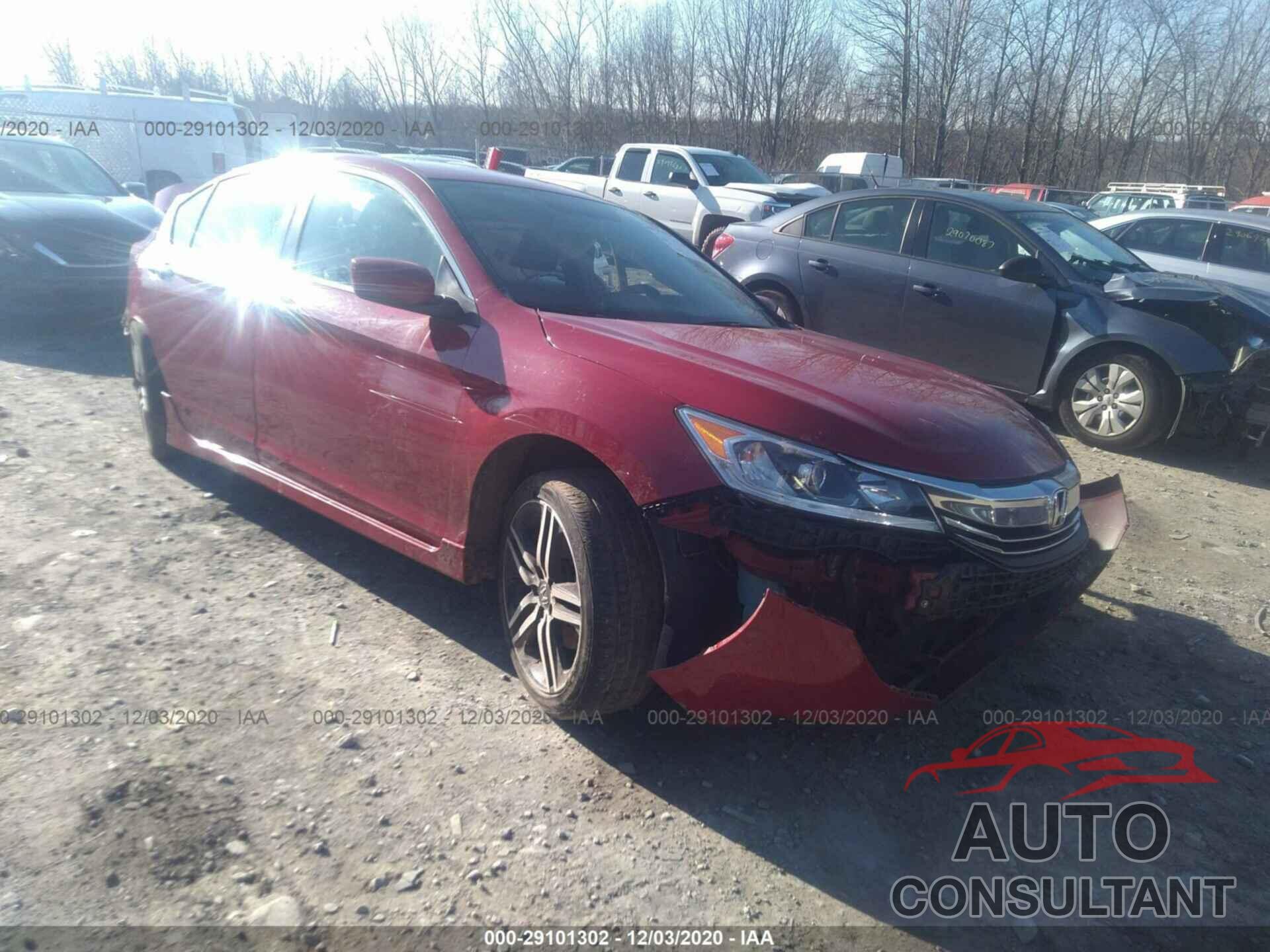HONDA ACCORD SEDAN 2017 - 1HGCR2F51HA124822