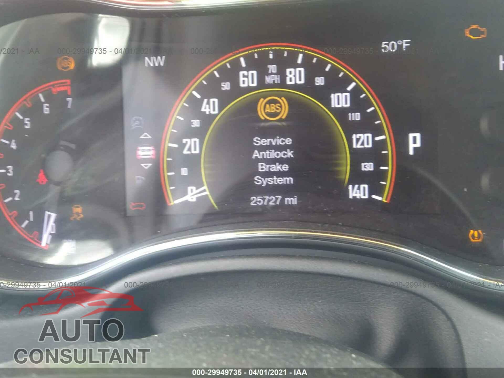 DODGE DURANGO 2016 - 1C4RDJAG9GC484904