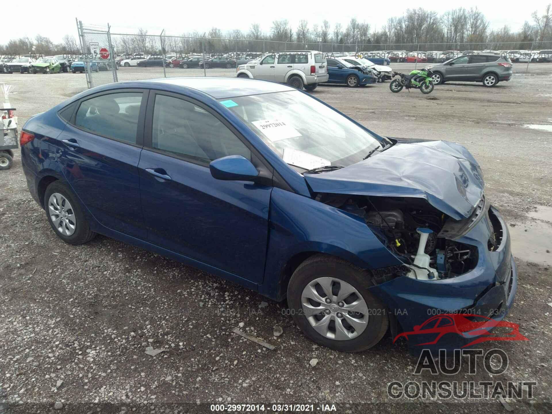 HYUNDAI ACCENT 2017 - KMHCT4AE7HU238188