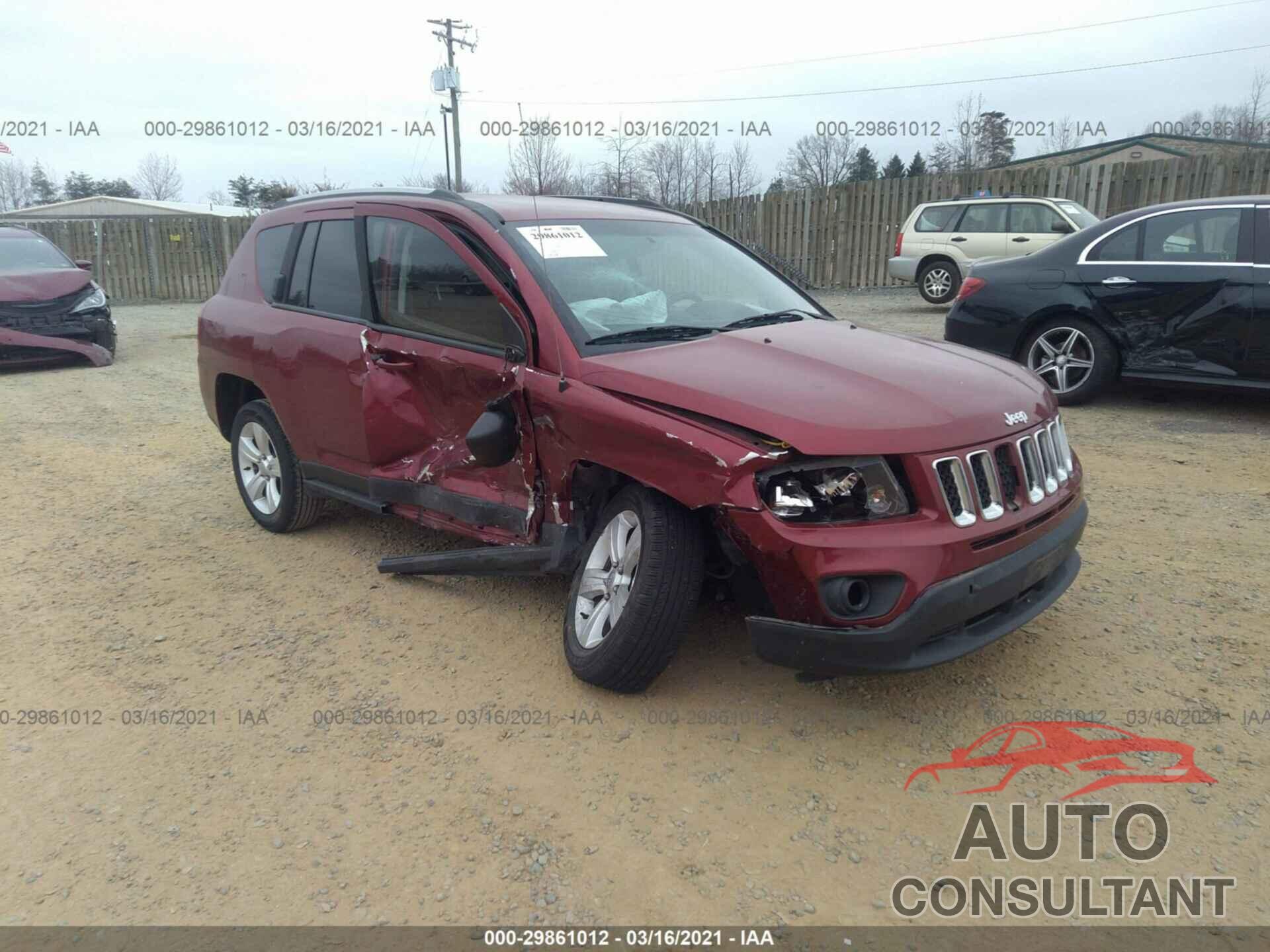 JEEP COMPASS 2016 - 1C4NJCBA4GD811071