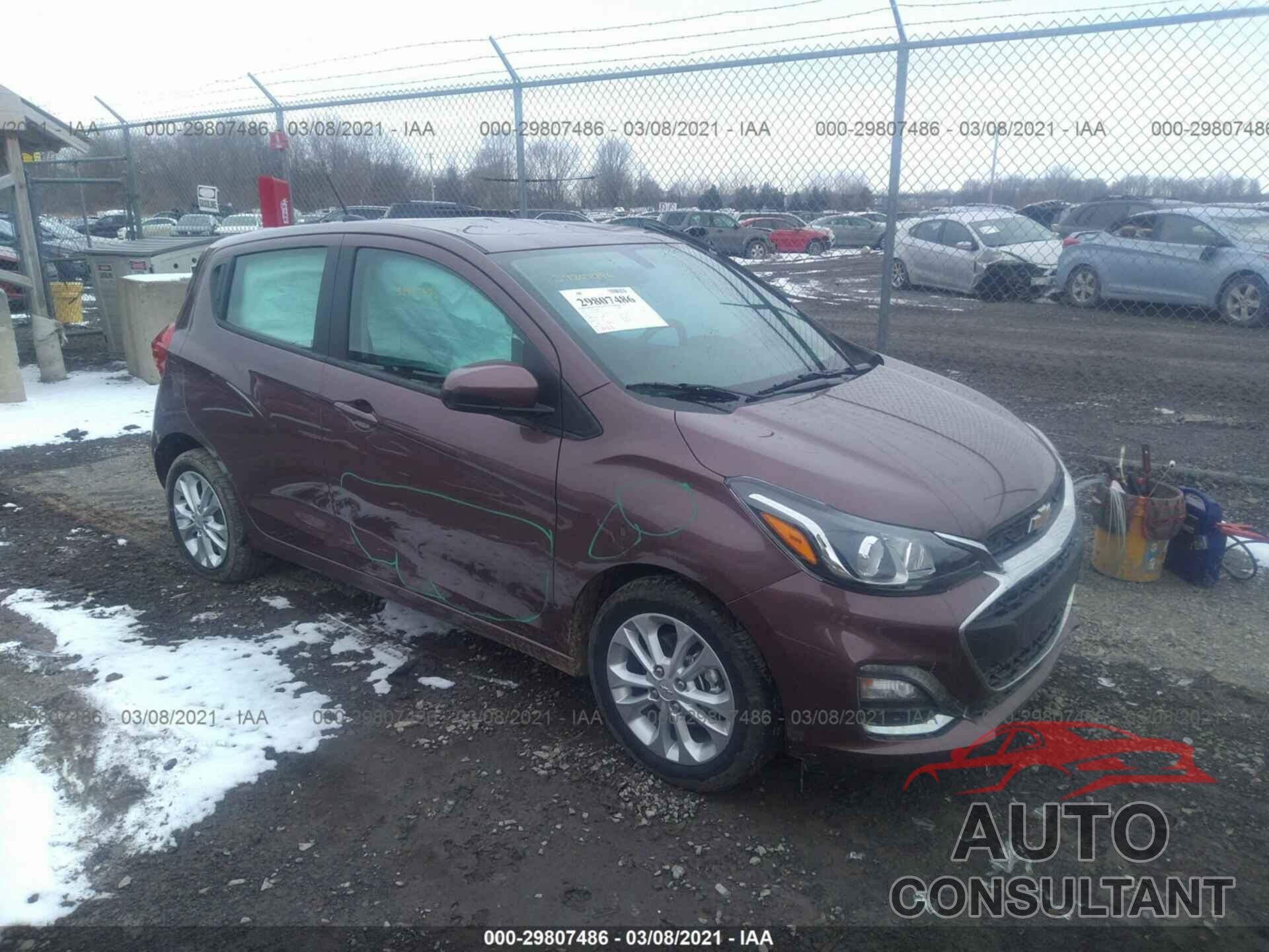 CHEVROLET SPARK 2021 - KL8CD6SA7MC717275
