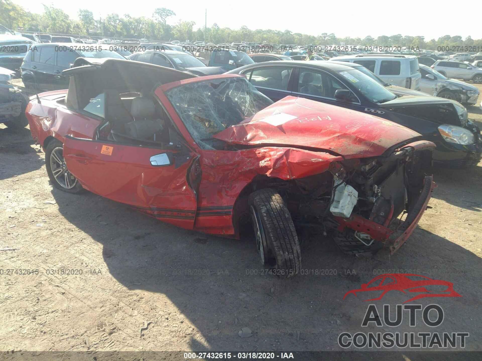 FORD MUSTANG 2013 - 1ZVBP8EM9D5239745