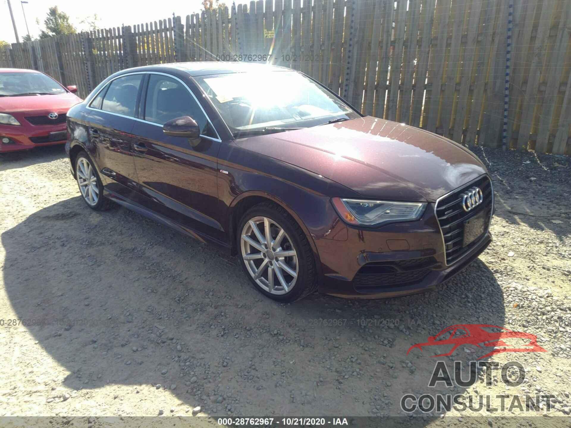 AUDI A3 2015 - WAUKFGFFXF1083755