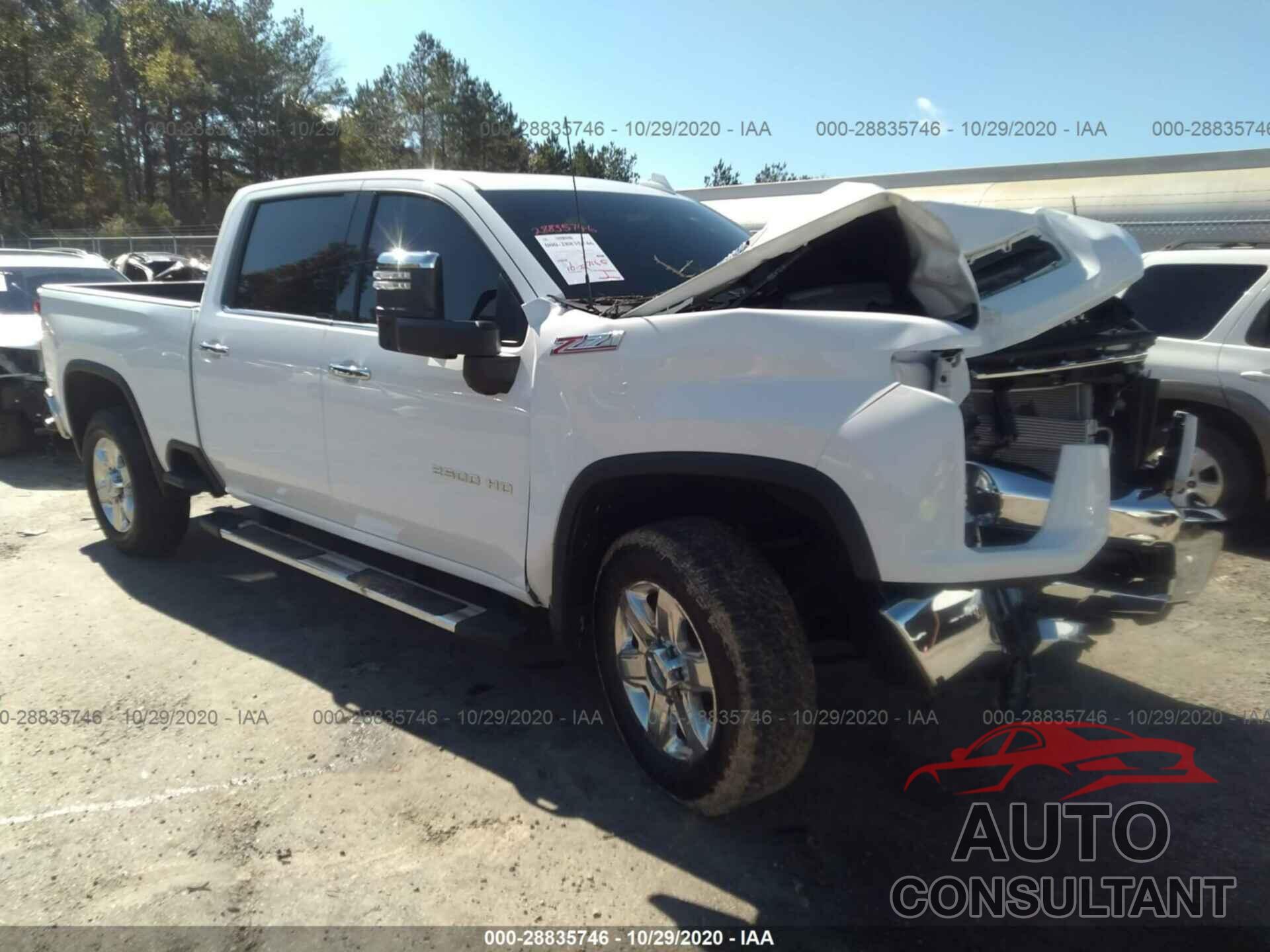 CHEVROLET SILVERADO 2500HD 2020 - 1GC4YPEY8LF175289