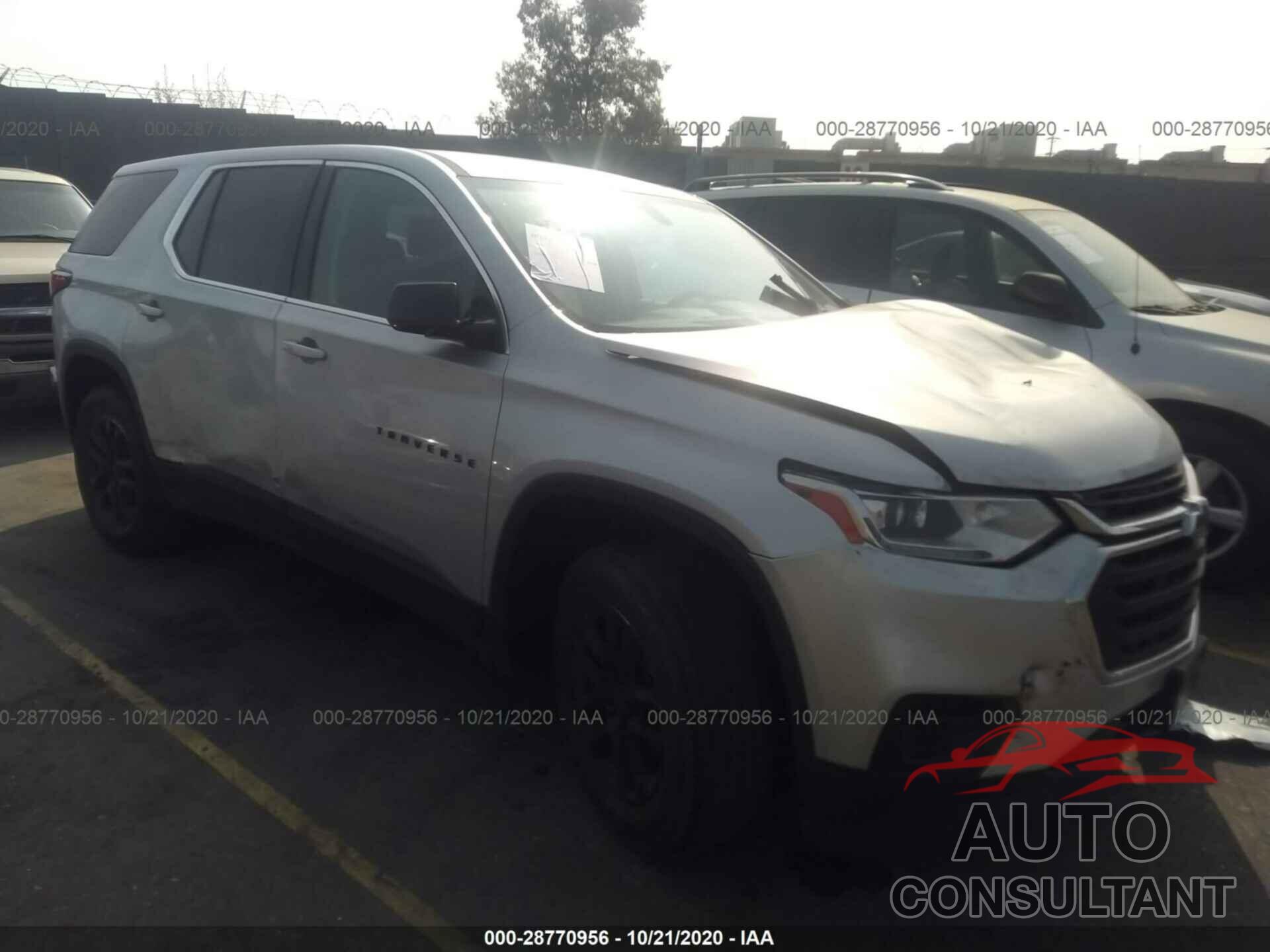 CHEVROLET TRAVERSE 2018 - 1GNERFKW5JJ237201