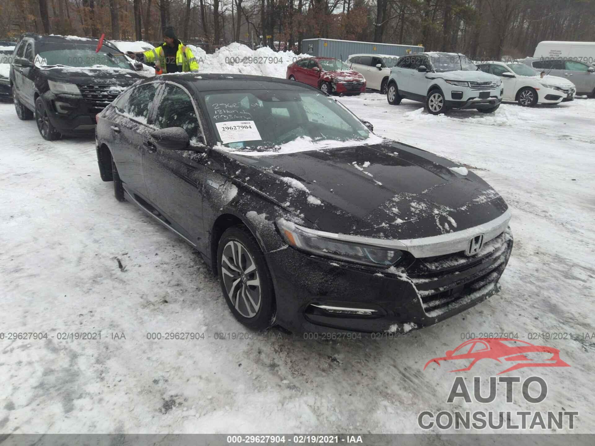 HONDA ACCORD HYBRID 2018 - 1HGCV3F54JA011700