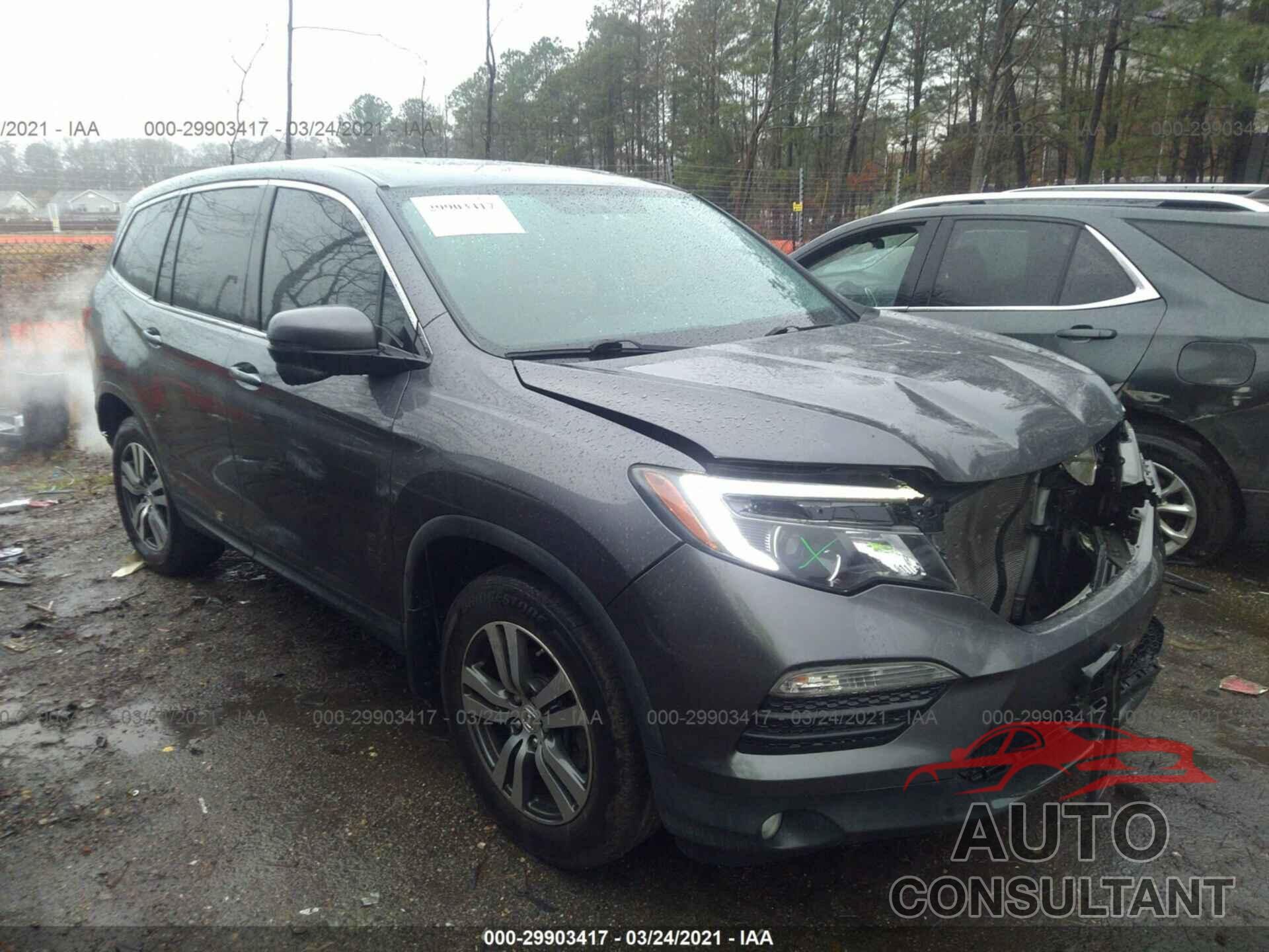 HONDA PILOT 2016 - 5FNYF5H76GB037811