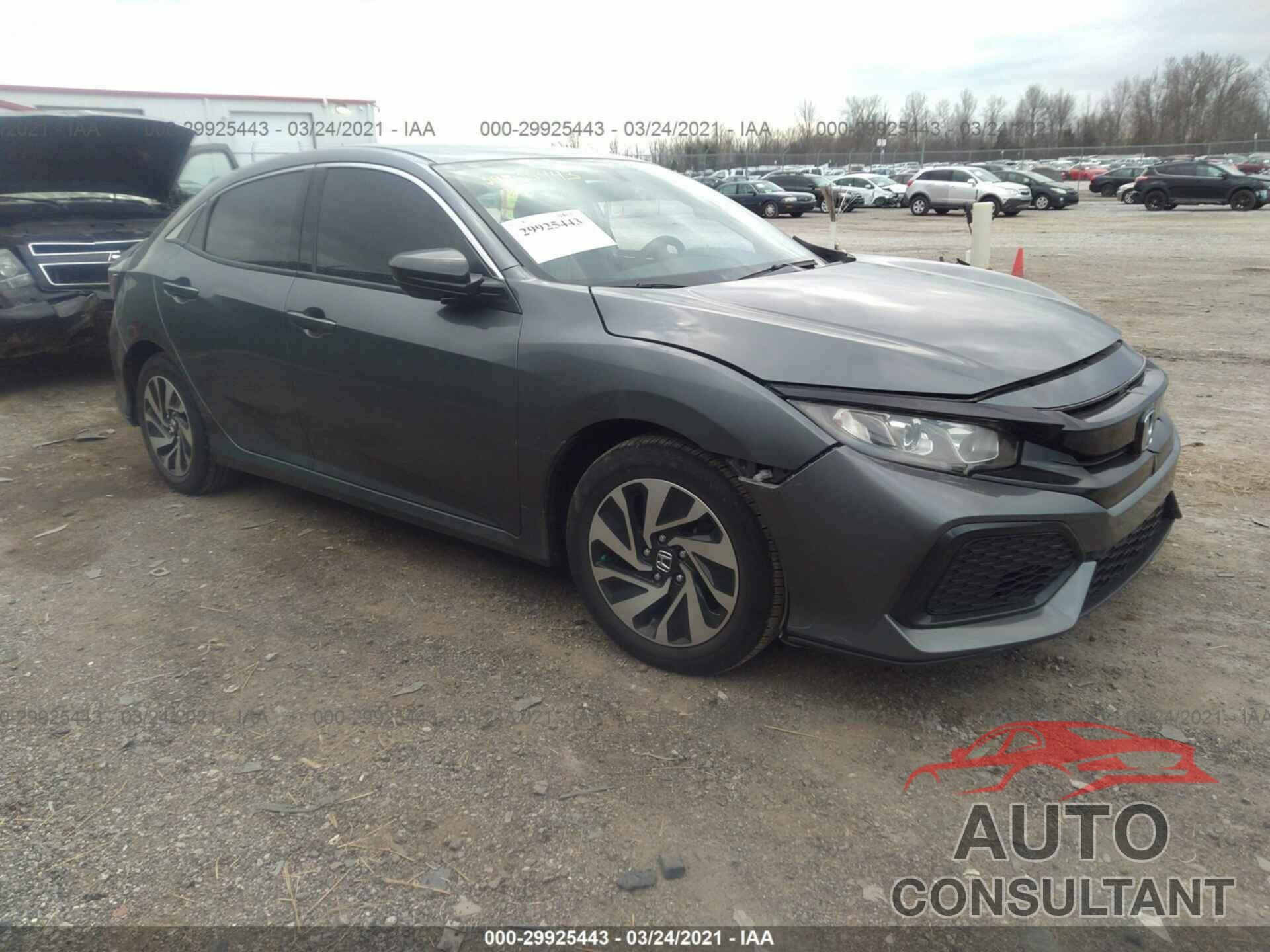 HONDA CIVIC HATCHBACK 2018 - SHHFK7H25JU238558