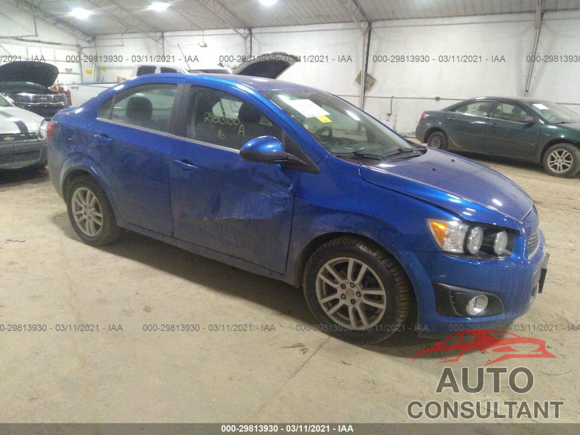 CHEVROLET SONIC 2016 - 1G1JC5SH5G4129925
