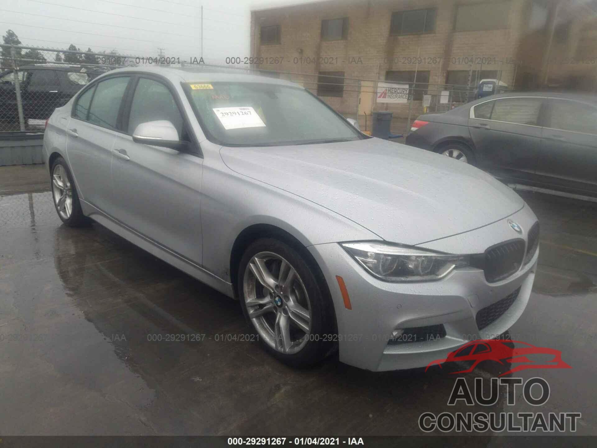 BMW 3 SERIES 2017 - WBA8B9G37HNU56848