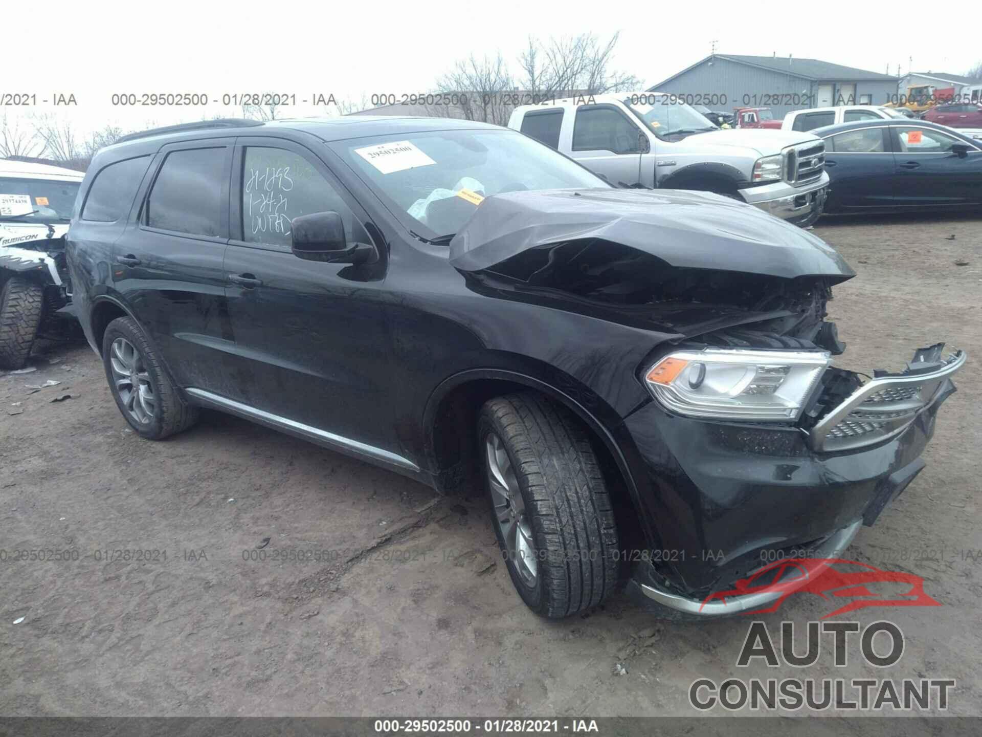 DODGE DURANGO 2018 - 1C4RDJAG7JC198377