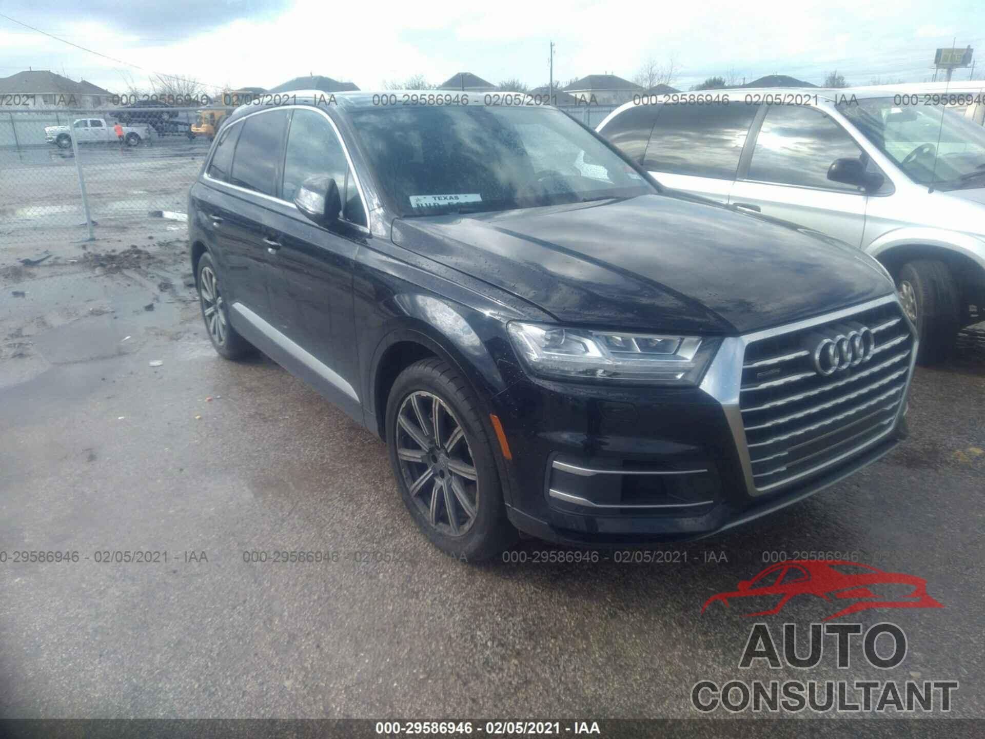 AUDI Q7 2017 - WA1LAAF78HD013338