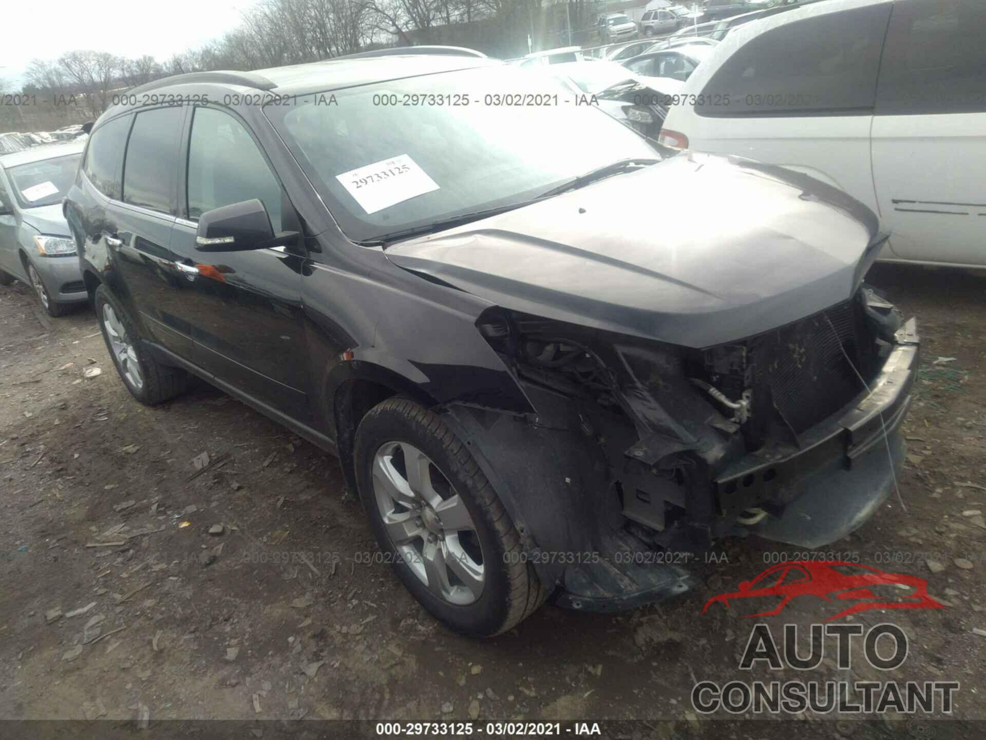 CHEVROLET TRAVERSE 2016 - 1GNKRGKD6GJ252693