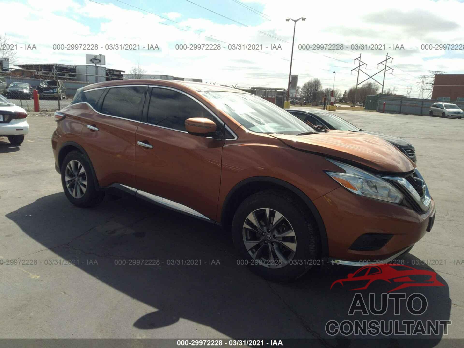 NISSAN MURANO 2016 - 5N1AZ2MH3GN115139