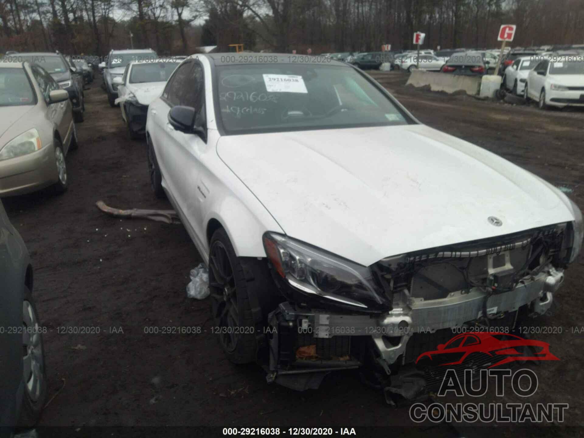 MERCEDES-BENZ C-CLASS 2019 - 55SWF8HB6KU301369