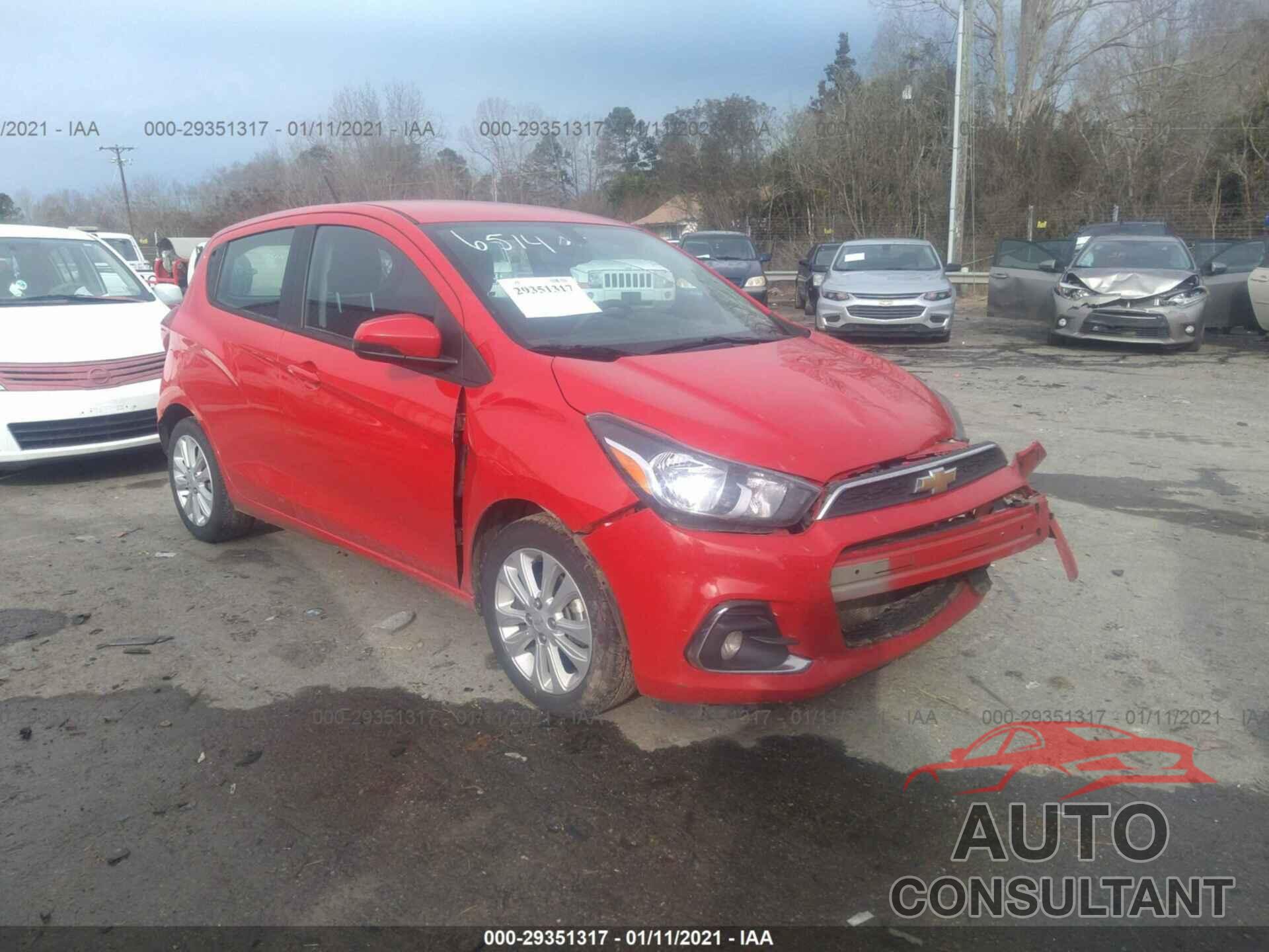 CHEVROLET SPARK 2017 - KL8CD6SAXHC826514