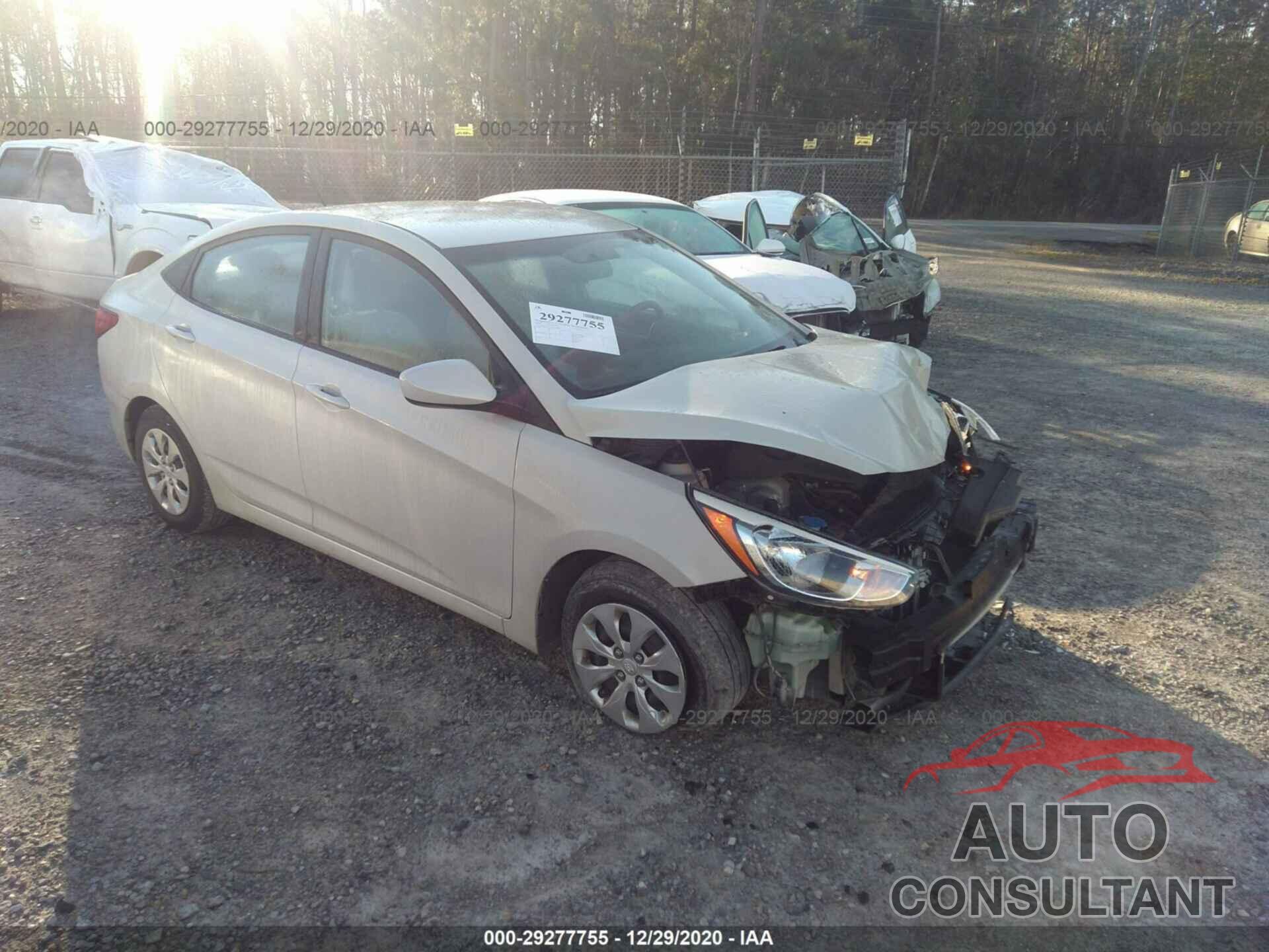 HYUNDAI ACCENT 2016 - KMHCT4AE0GU142904