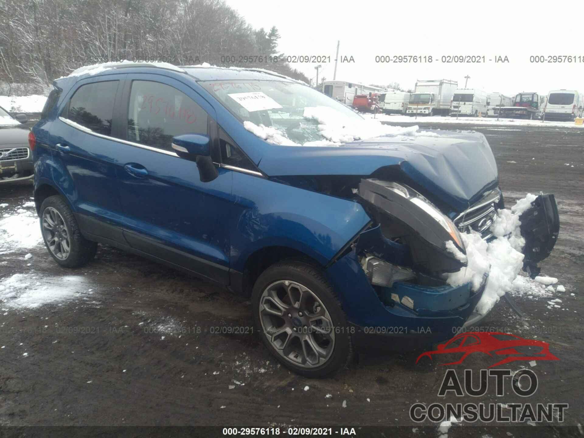 FORD ECOSPORT 2019 - MAJ6S3KL9KC279341