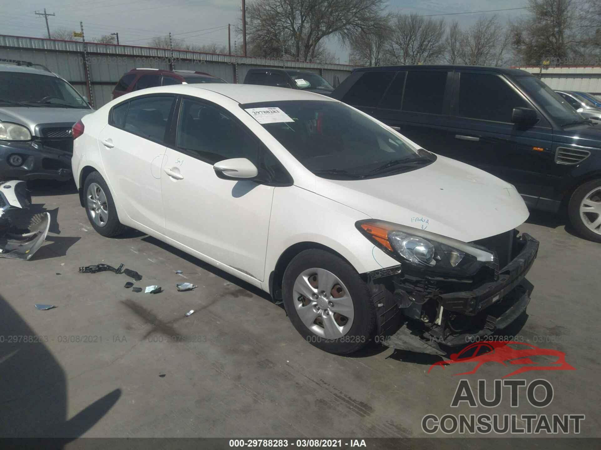 KIA FORTE 2016 - KNAFX4A69G5517663