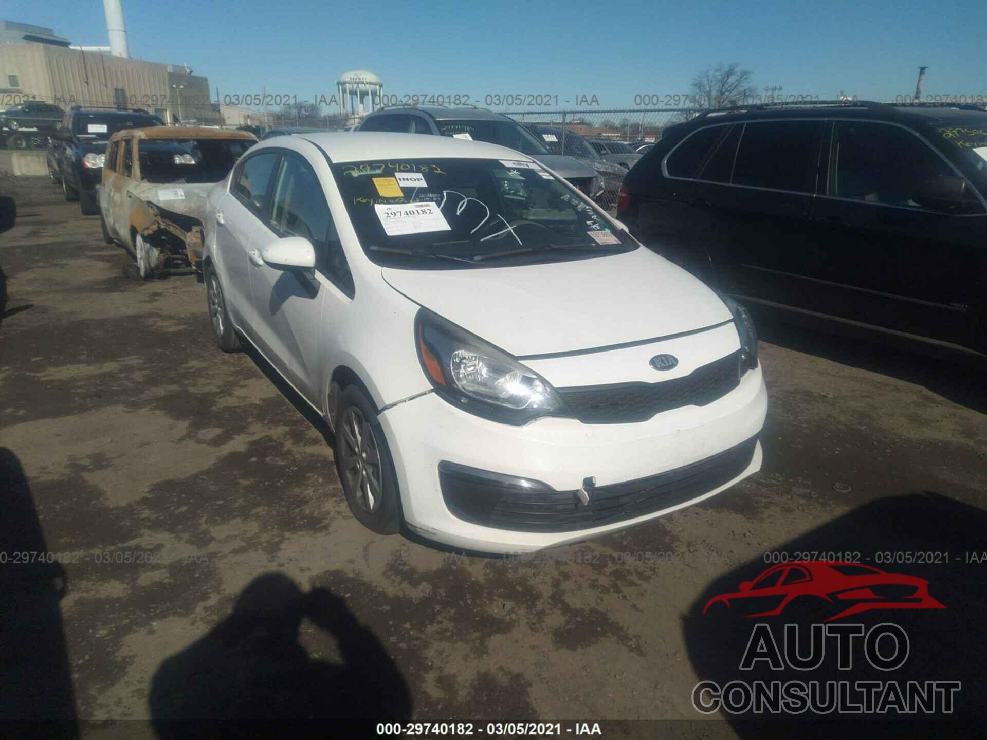 KIA RIO 2016 - KNADM4A34G6659449