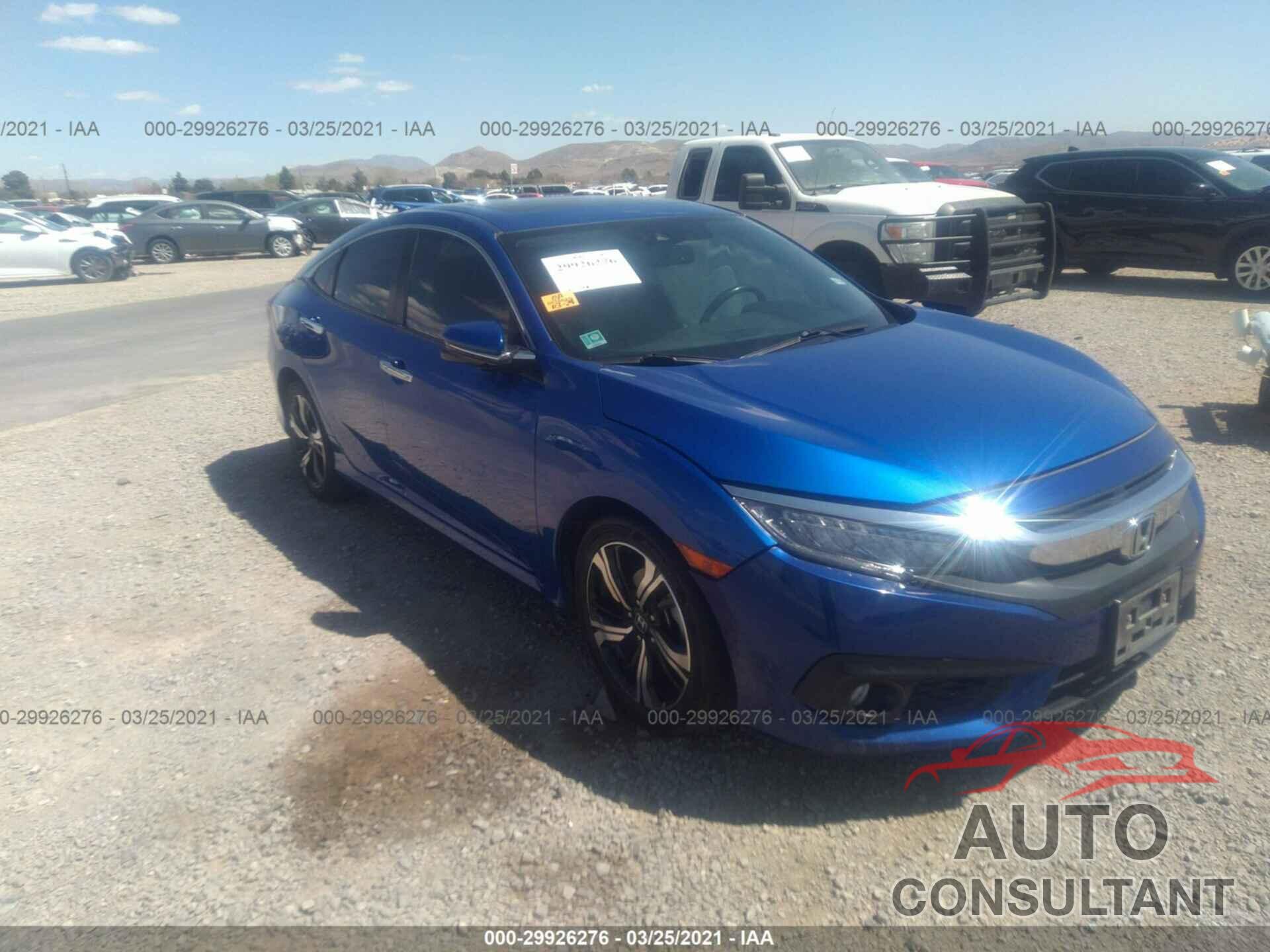 HONDA CIVIC SEDAN 2017 - 2HGFC1F99HH648801