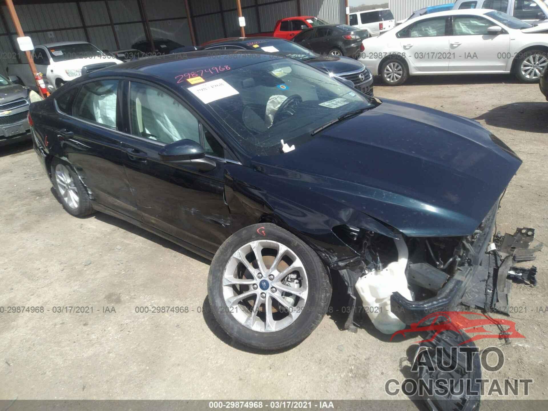 FORD FUSION 2020 - 3FA6P0HD7LR187728