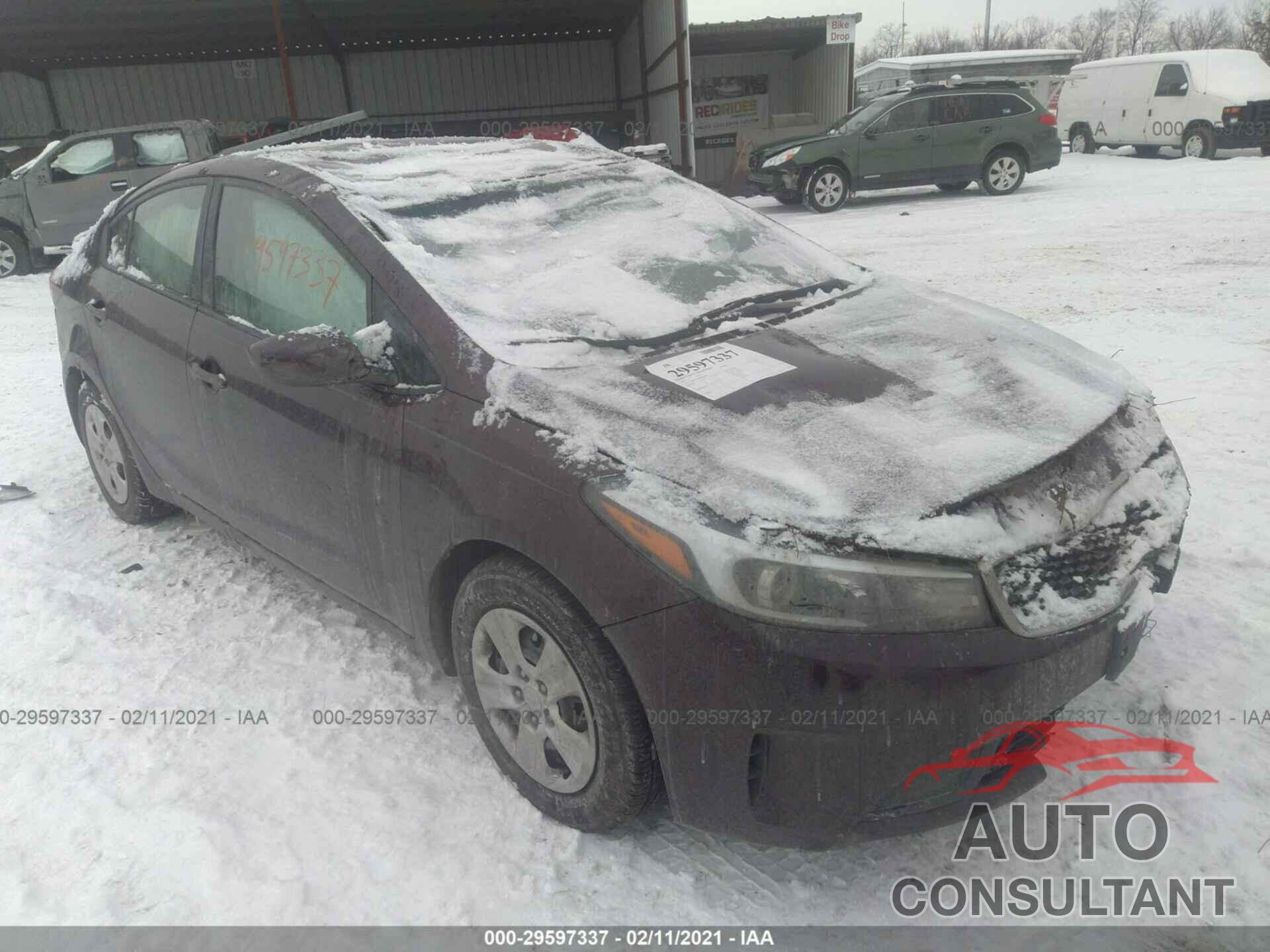 KIA FORTE 2017 - 3KPFL4A78HE066660