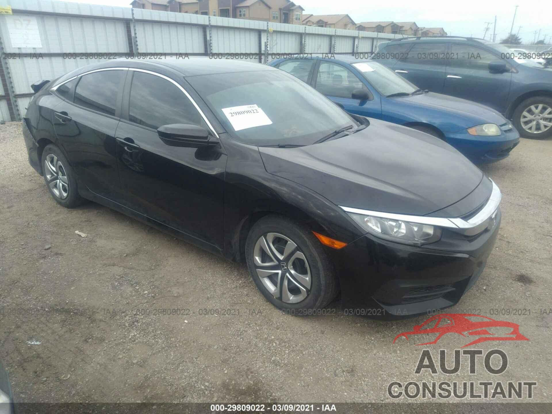 HONDA CIVIC SEDAN 2017 - 19XFC2F52HE014033