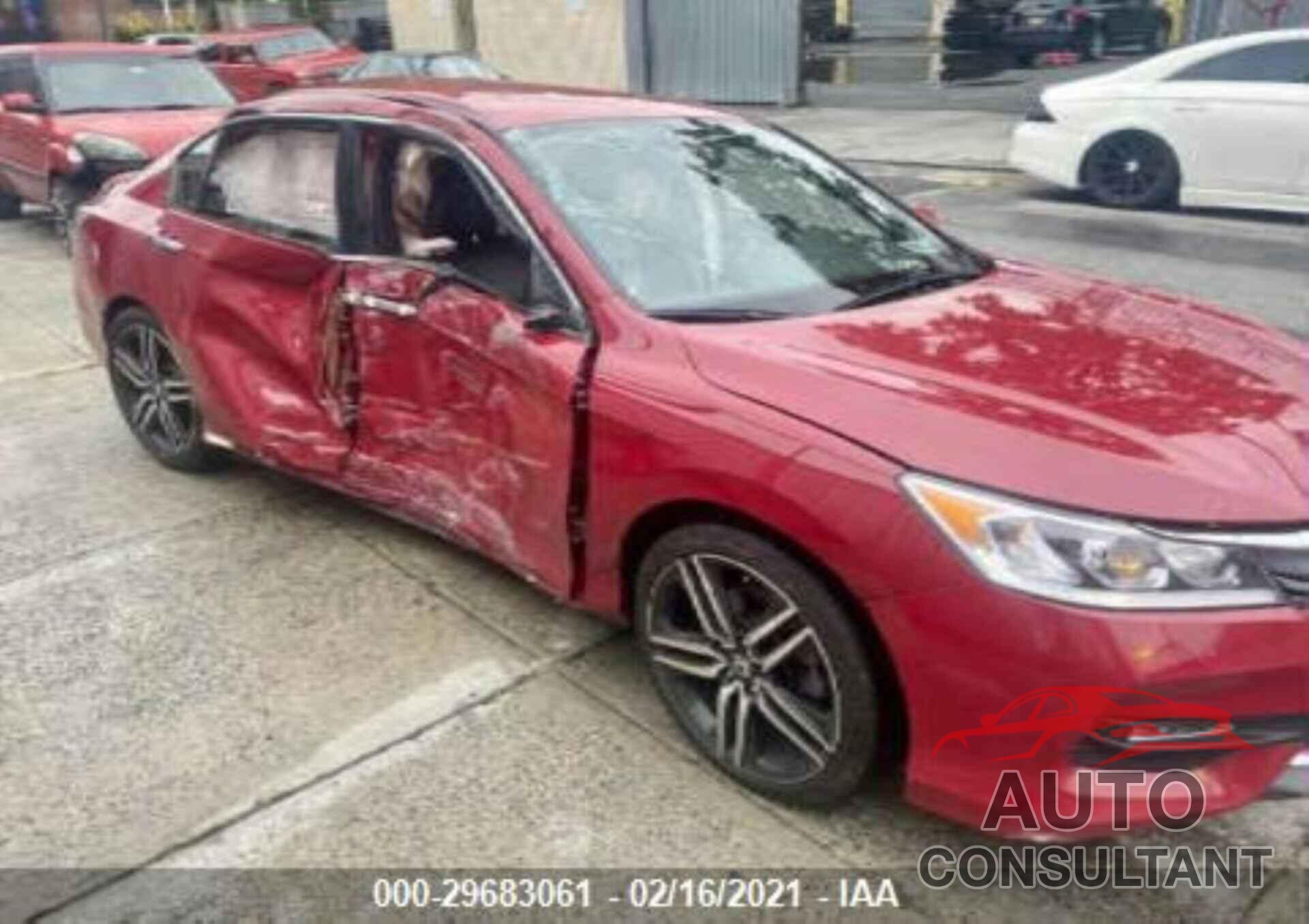 HONDA ACCORD SEDAN 2017 - 1HGCR2F11HA300507