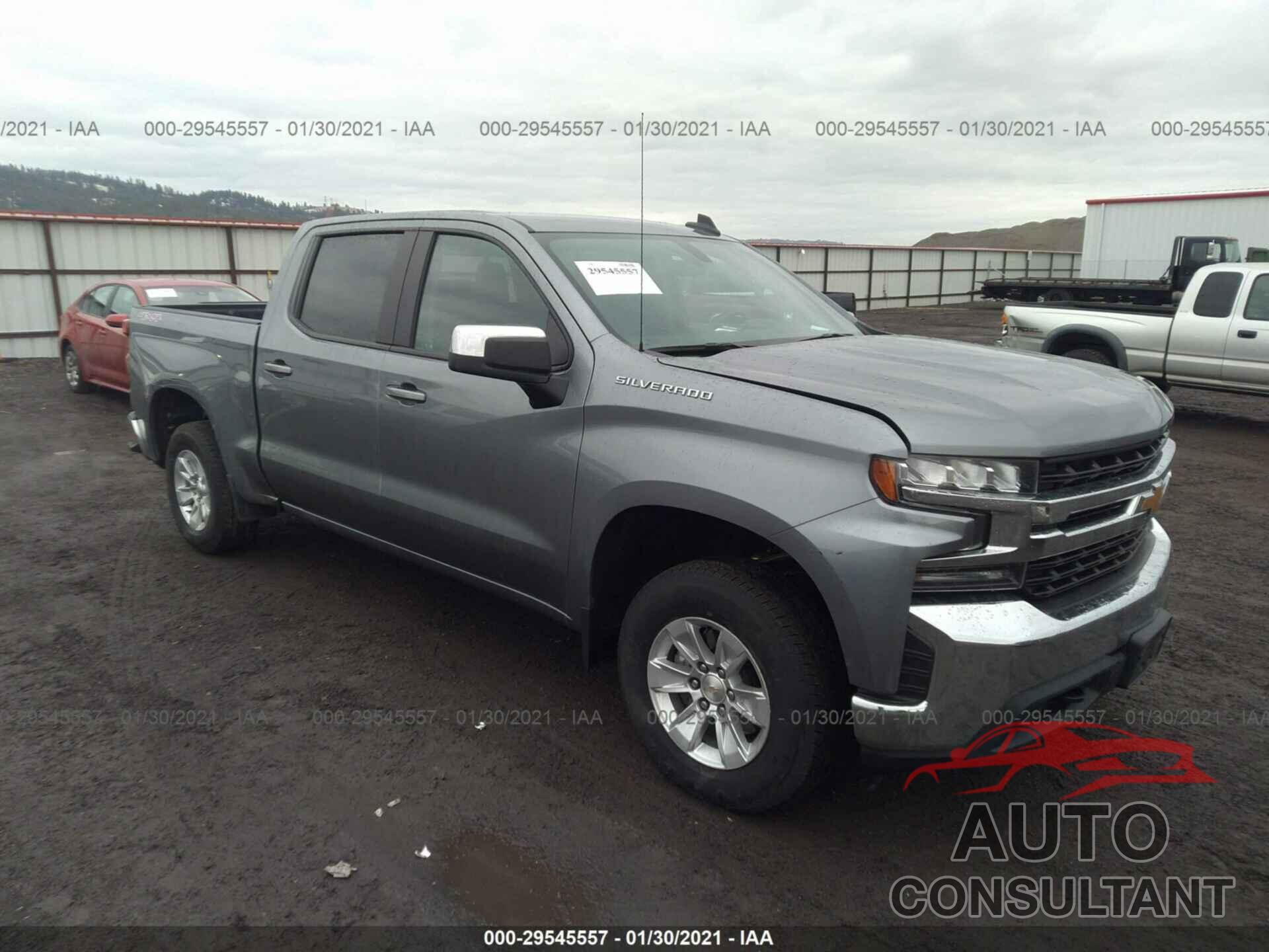 CHEVROLET SILVERADO 1500 2020 - 3GCUYDED6LG251389