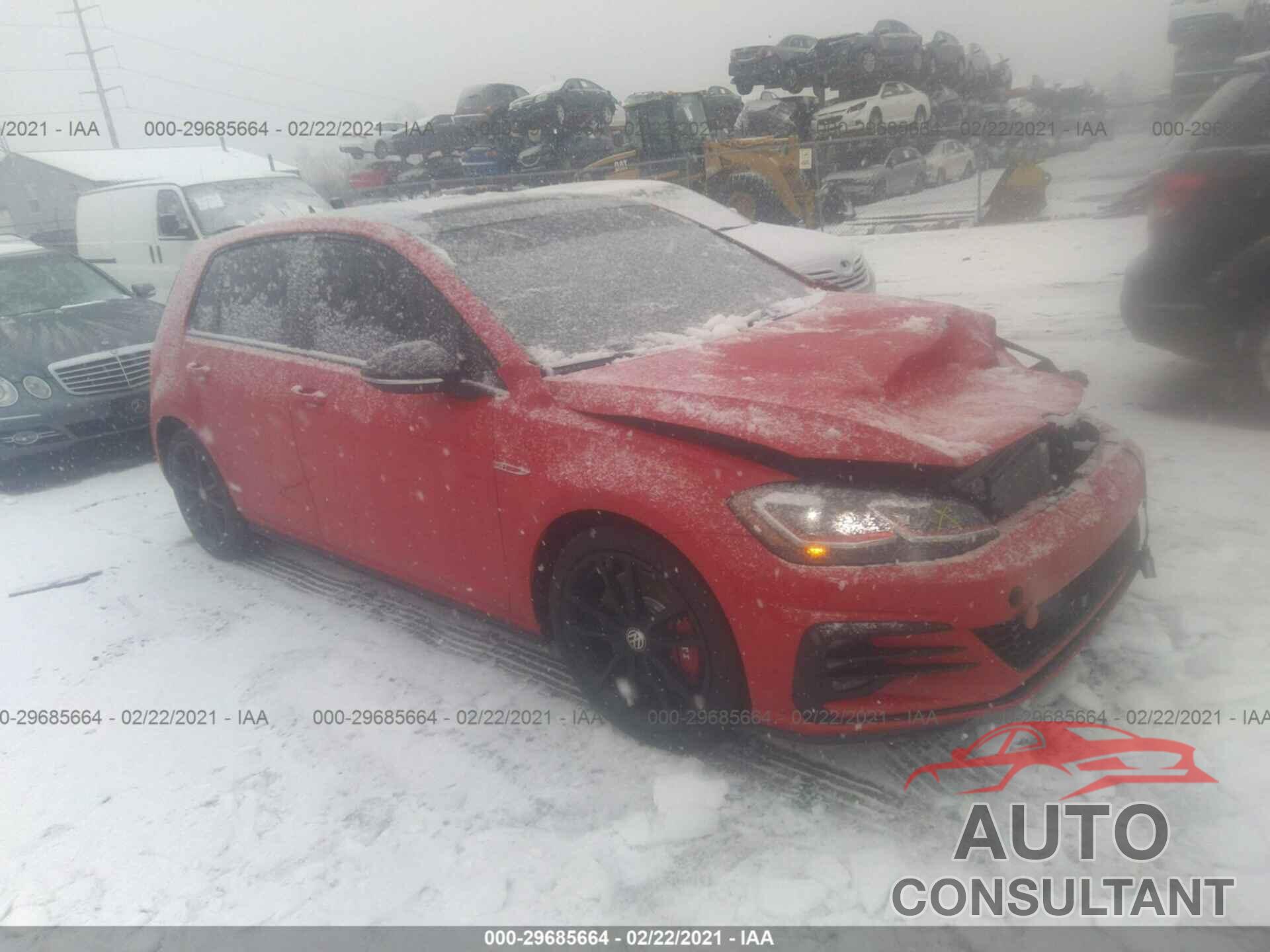 VOLKSWAGEN GOLF GTI 2021 - 3VW6T7AU0MM008577