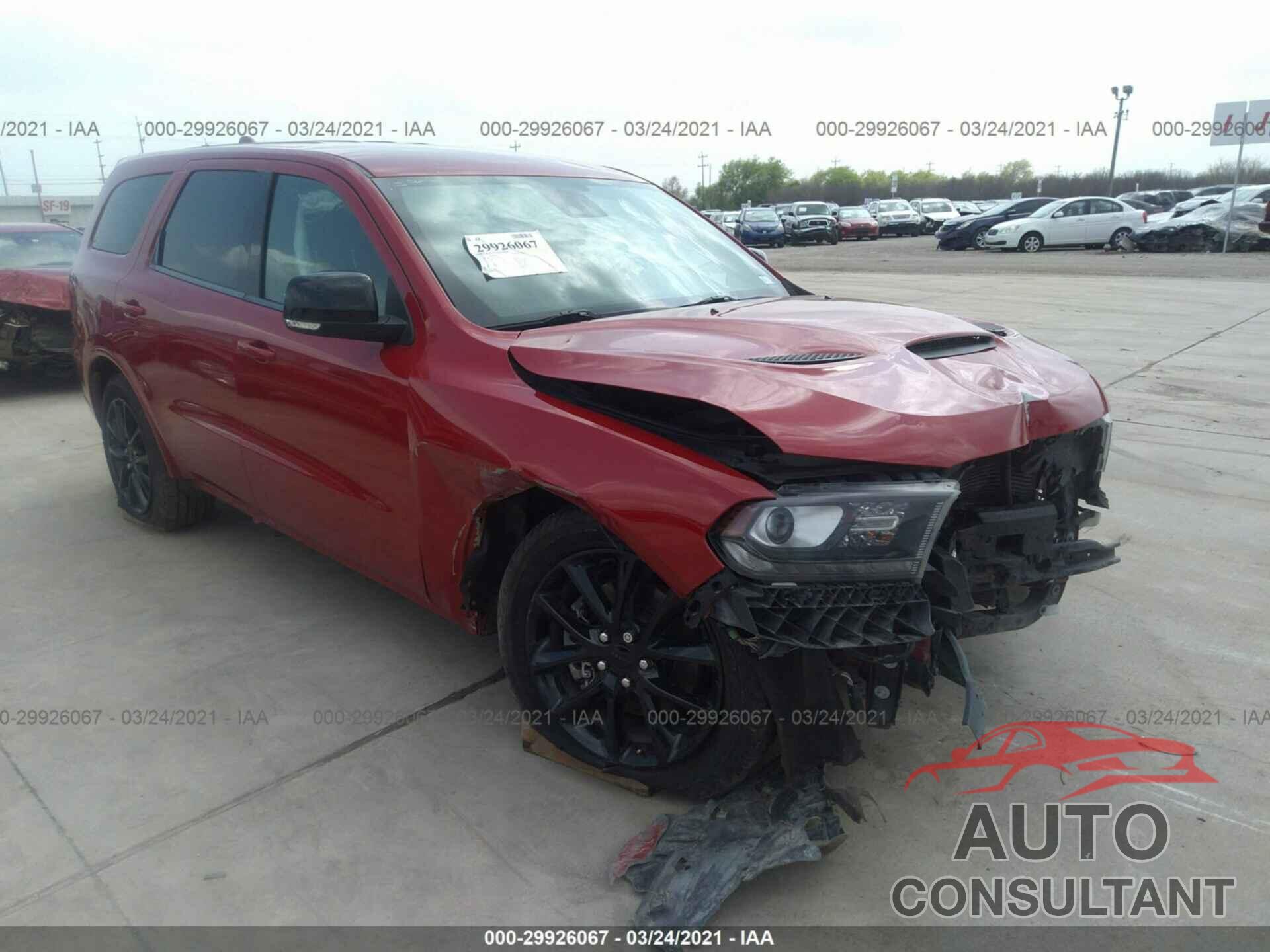 DODGE DURANGO 2018 - 1C4SDHCTXJC113990