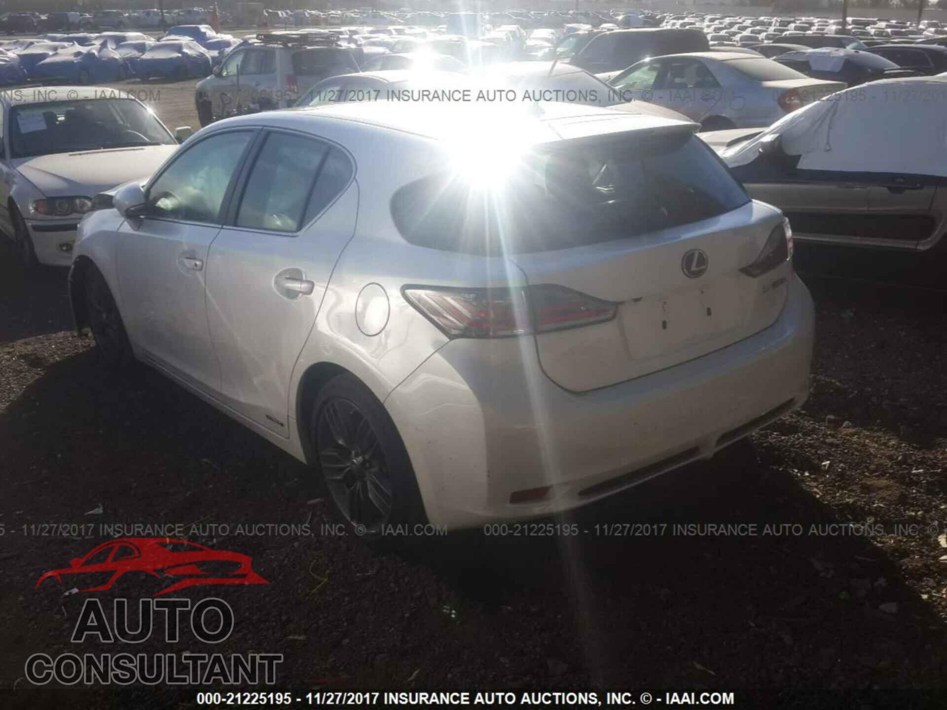 Lexus Ct 2013 - JTHKD5BH4D2138517
