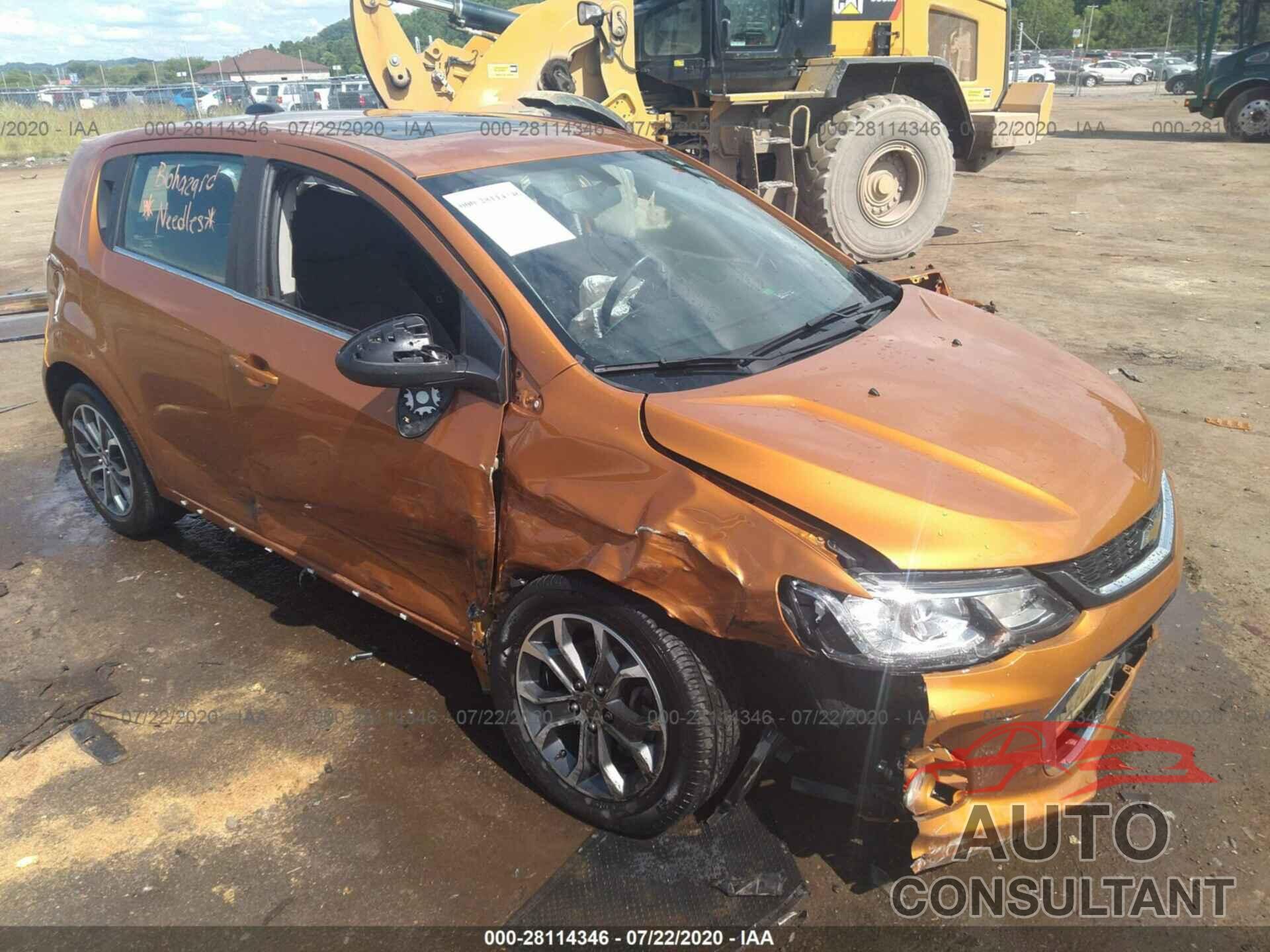 Chevrolet Sonic 2017 - 1G1JD6SBXH4123294